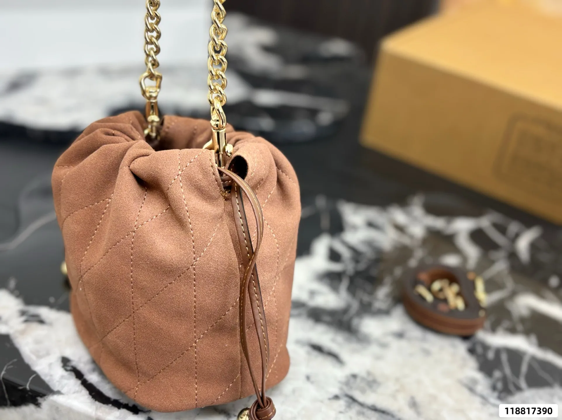Coach Faye Mini Drawstring Bucket Bag D27518199 — view 3