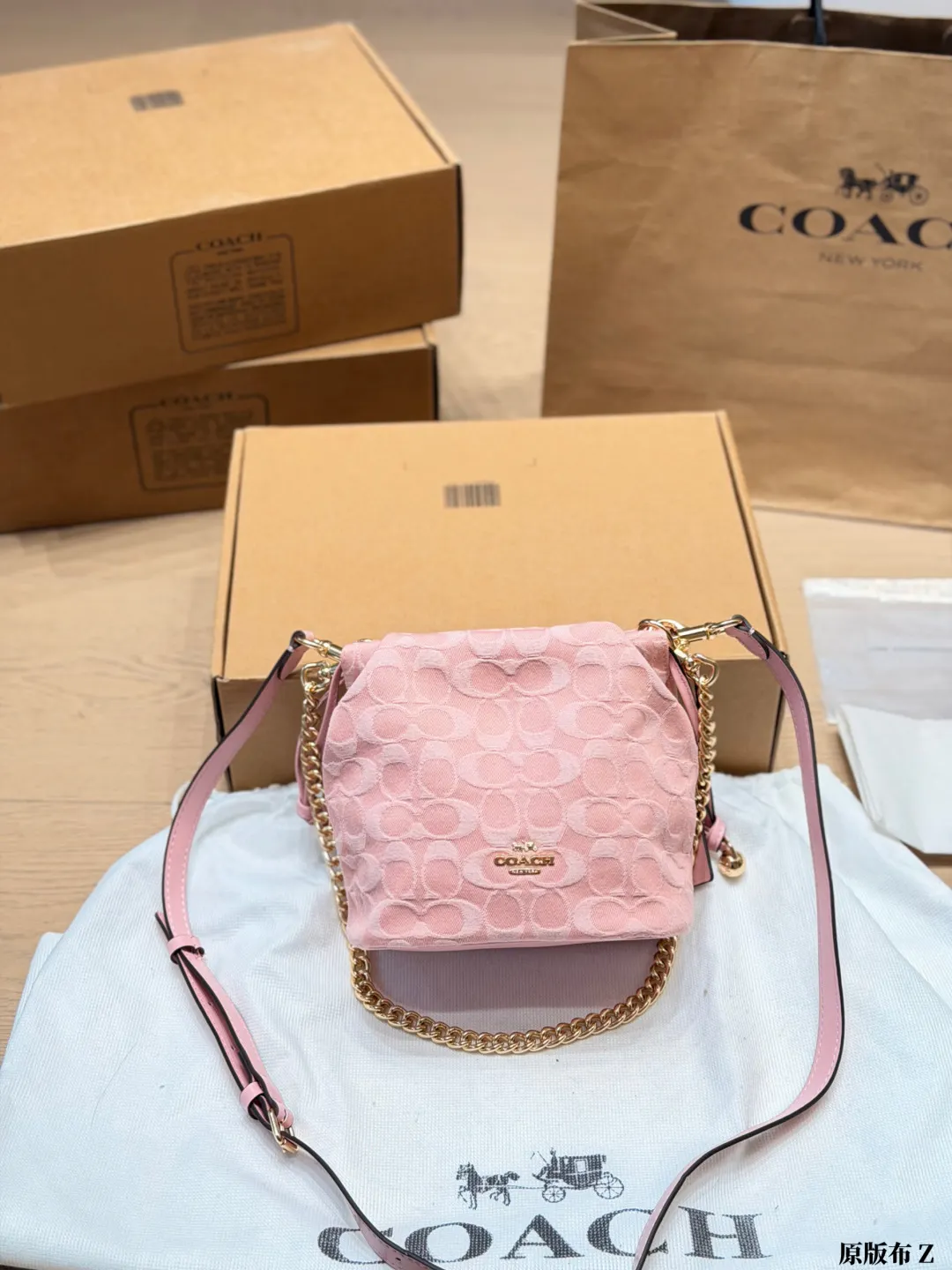 Faye Mini Drawstring Bucket Bag D27518200 — view 2