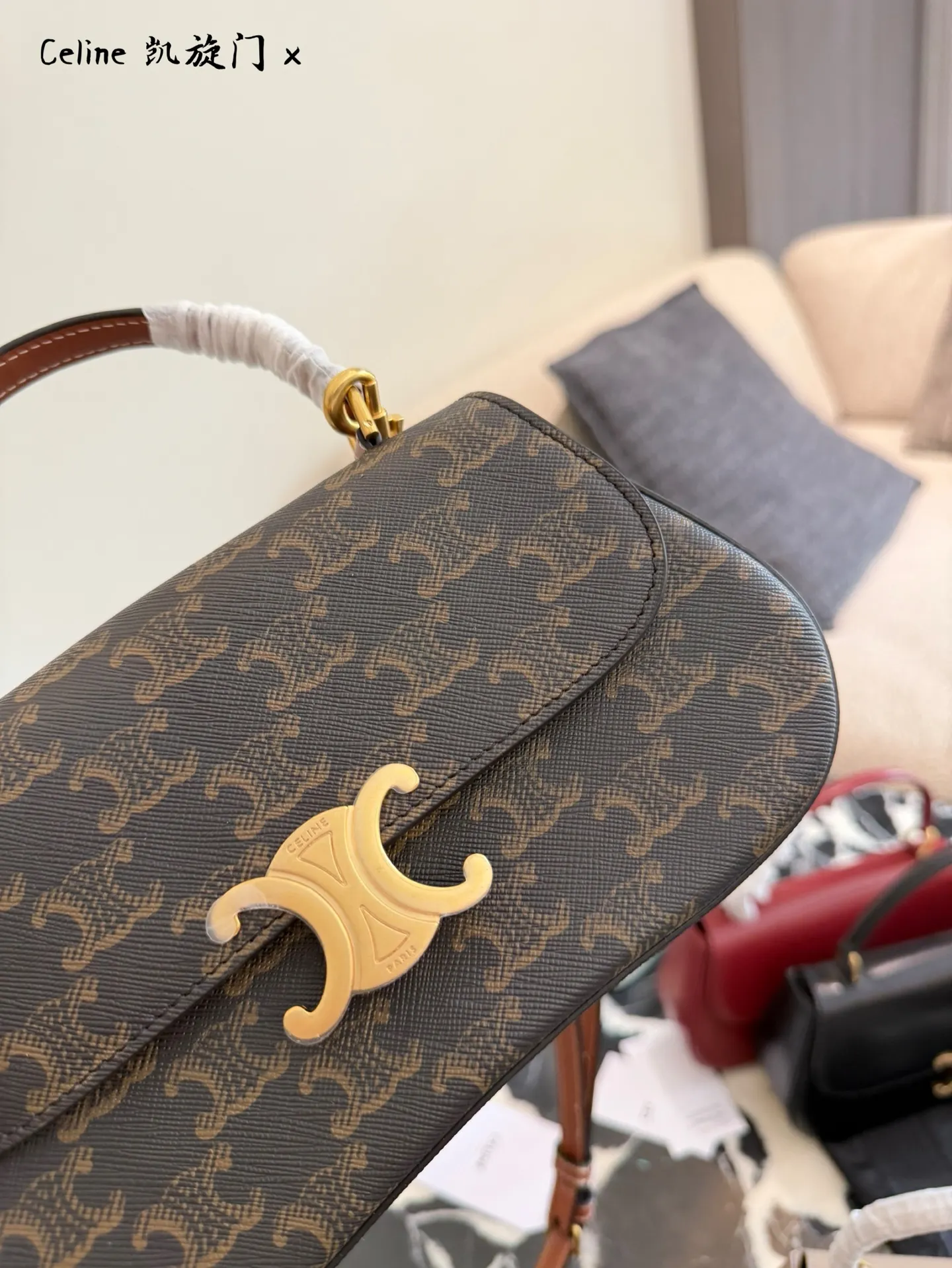 Teen Lola Triomphe Monogram Top-Handle Bag D30018499 — view 5