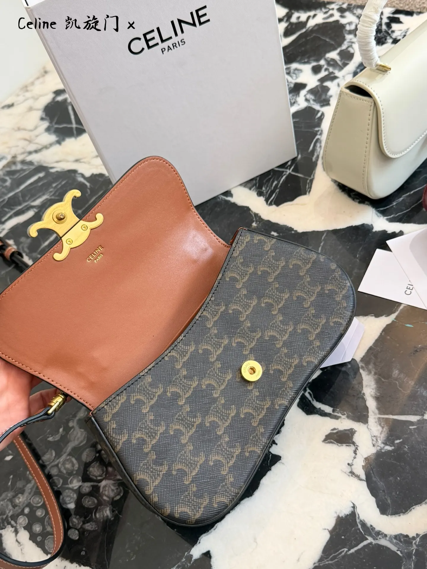 Teen Lola Triomphe Monogram Top-Handle Bag D30018499 — view 9