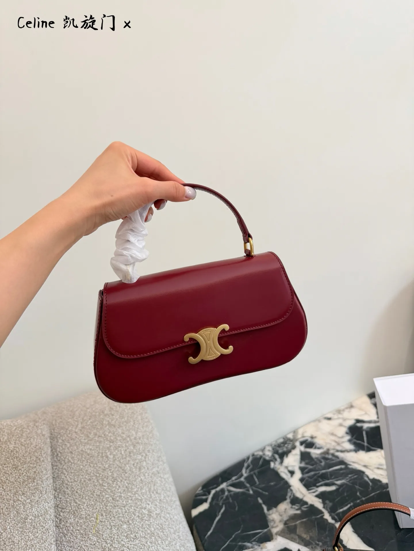 Teen Lola Triomphe Monogram Top-Handle Bag D30018499 — view 12