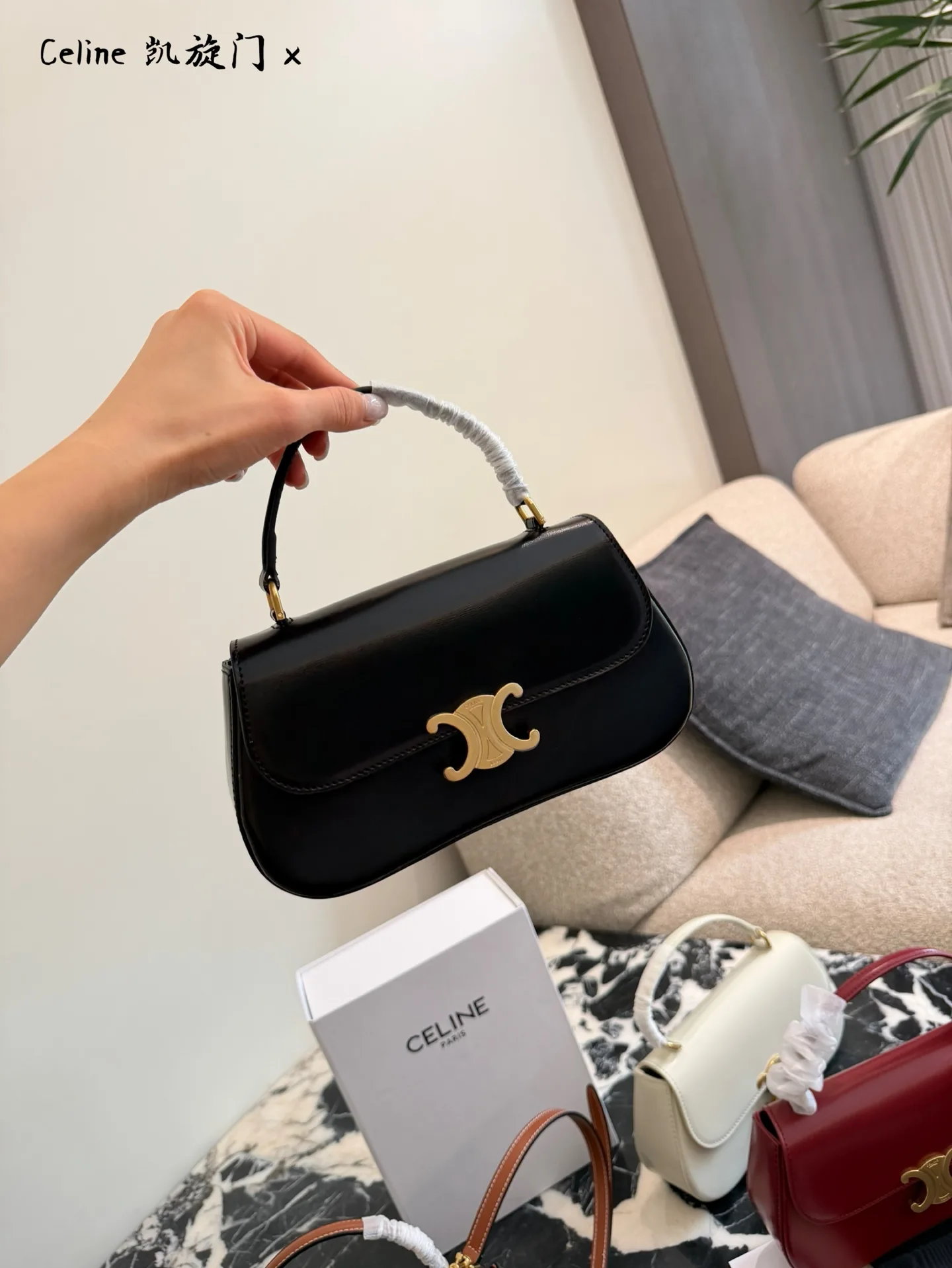 Teen Lola Triomphe Monogram Top-Handle Bag D30018499 — view 13