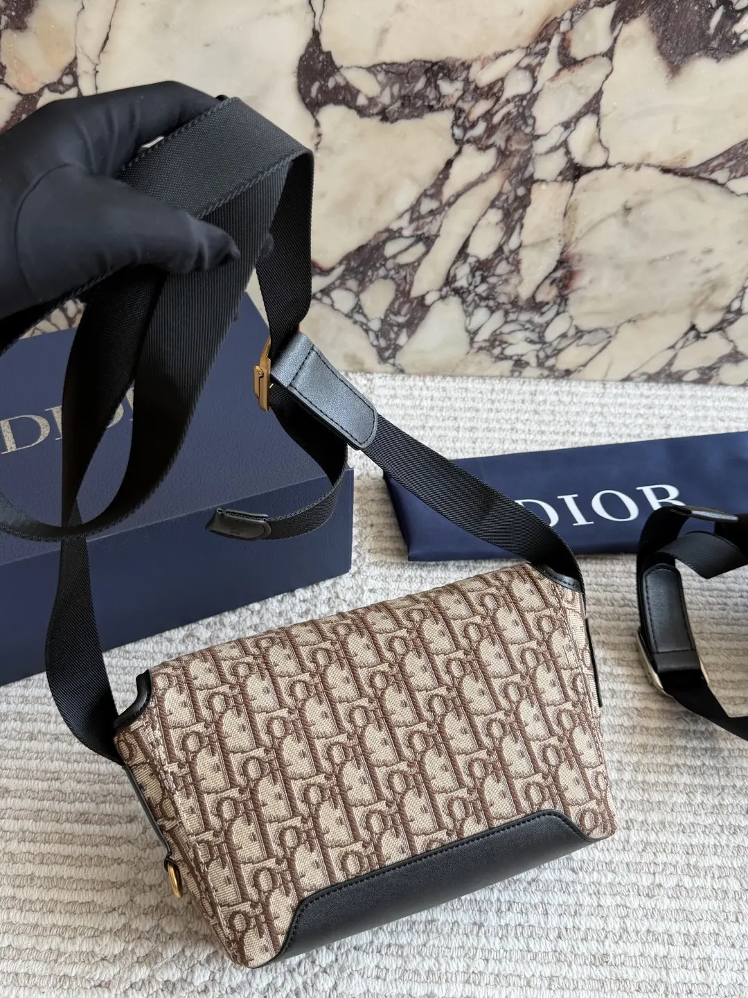 Dior Jett Oblique Messenger Bag D30017987 — view 7