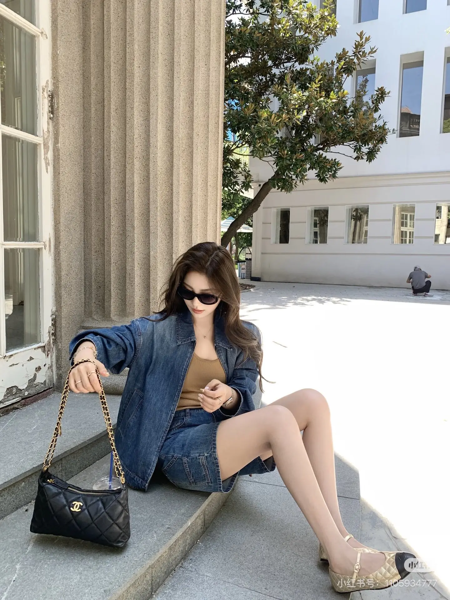 Quilted Hobo Chain Bag D30018021