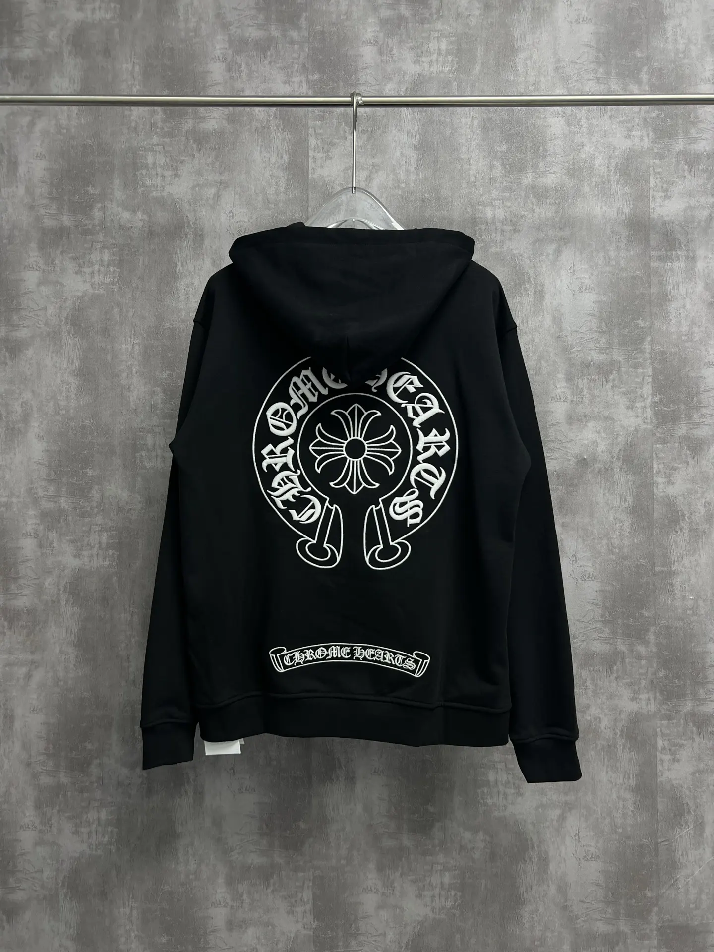 Logo Embroidery Zip-Up Hoodie D23521447 — view 2