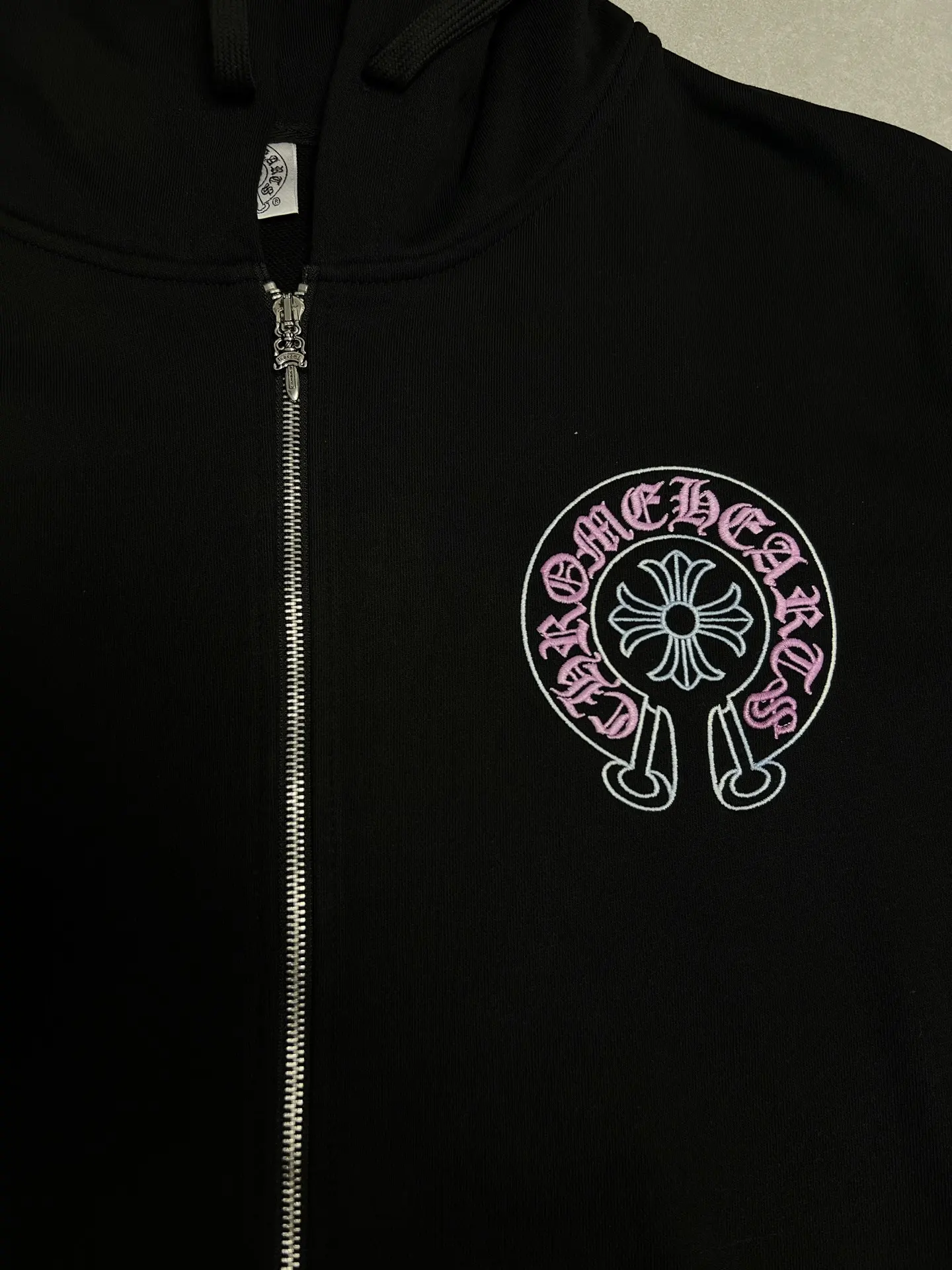 Logo Embroidery Zip-Up Hoodie D23521447 — view 5