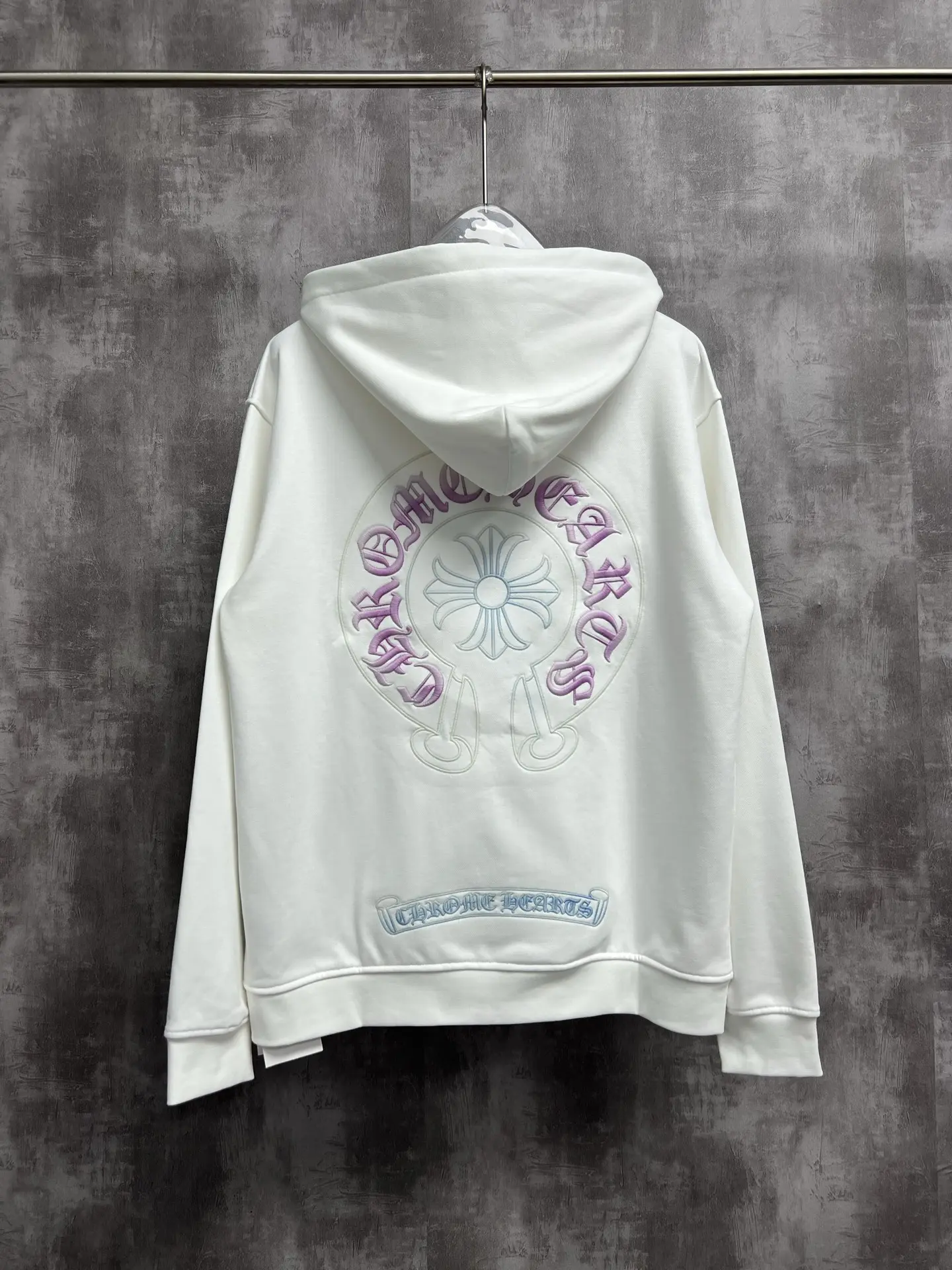 Horseshoe Logo Embroidered Zip-Up Hoodie D23521448 — view 2