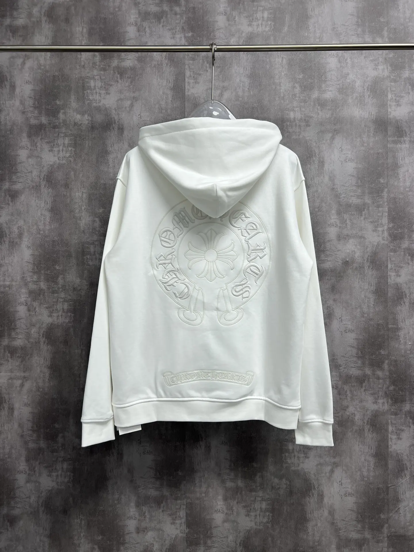 Horseshoe Logo Embroidered Zip-Up Hoodie D23521448 — view 3
