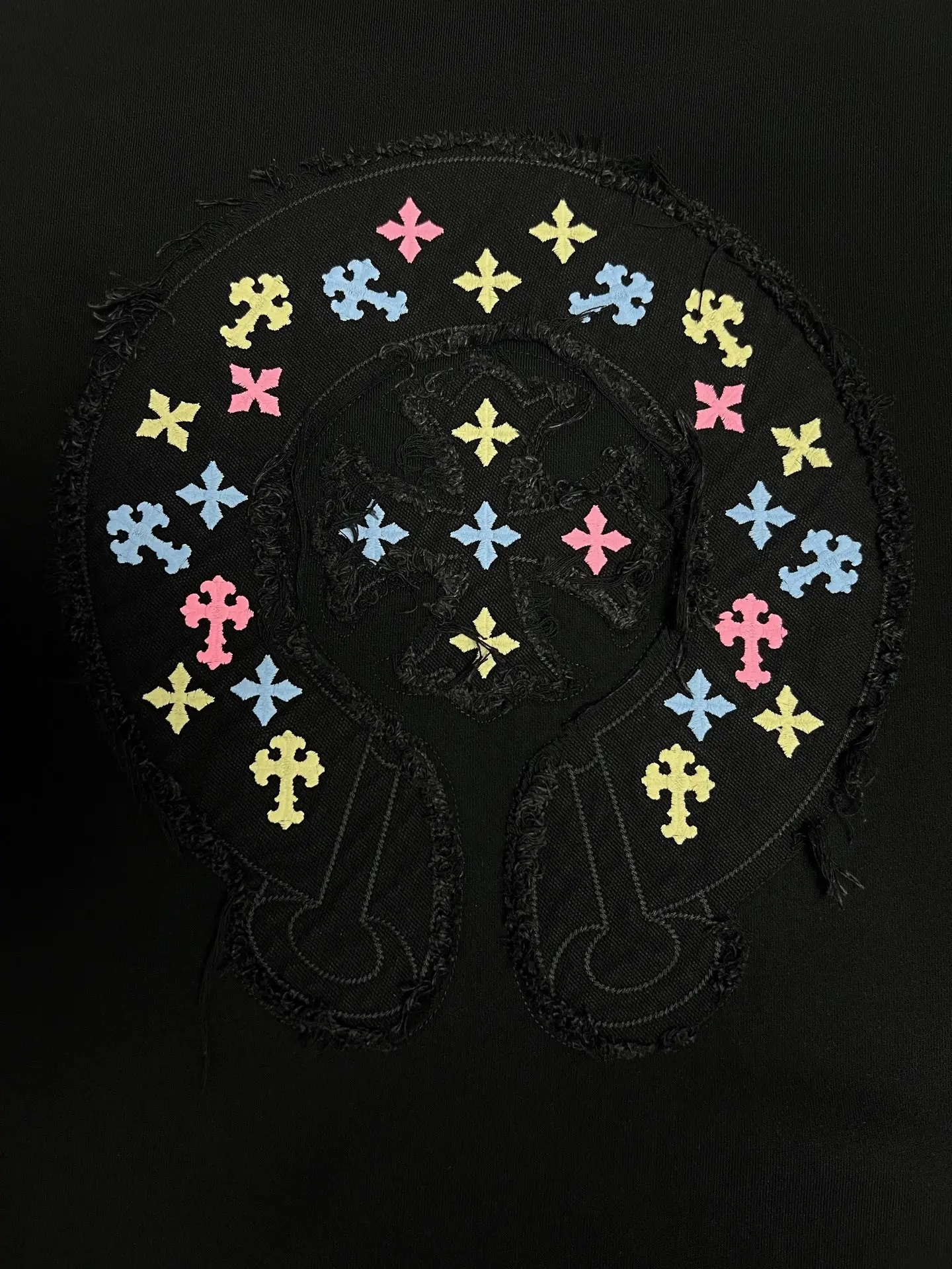 Chrome Hearts Multi-Color Cross Zip-Up Hoodie D23021449 — view 3
