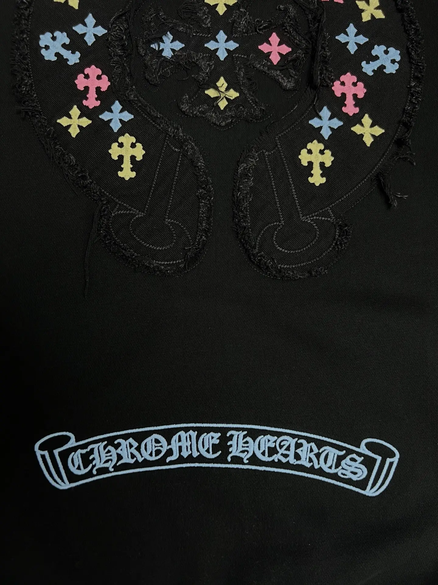 Chrome Hearts Multi-Color Cross Zip-Up Hoodie D23021449 — view 5
