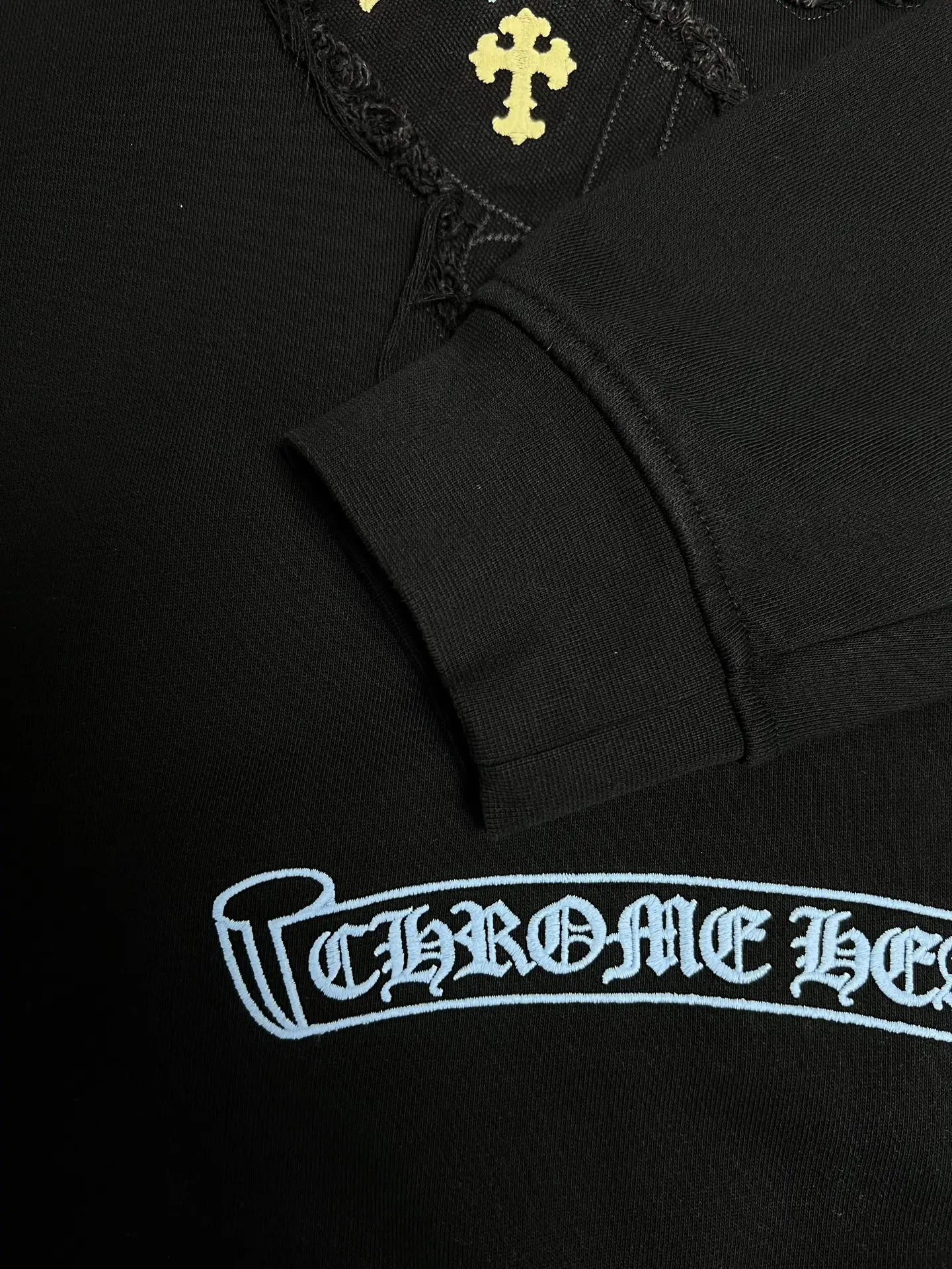 Chrome Hearts Multi-Color Cross Zip-Up Hoodie D23021449 — view 6