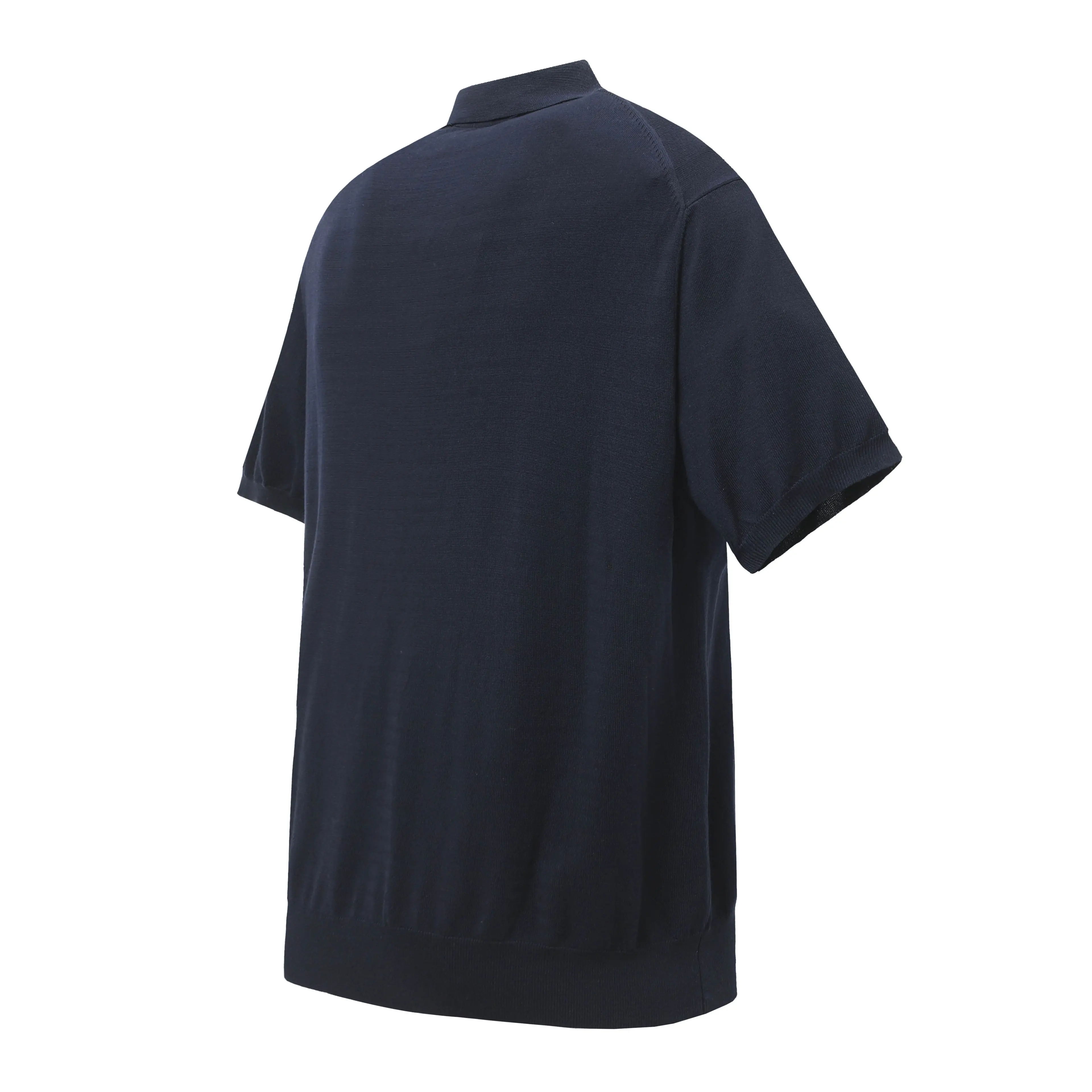Logo-Embroidered Cashmere-Blend Knit Polo Shirt D10013718 — view 2
