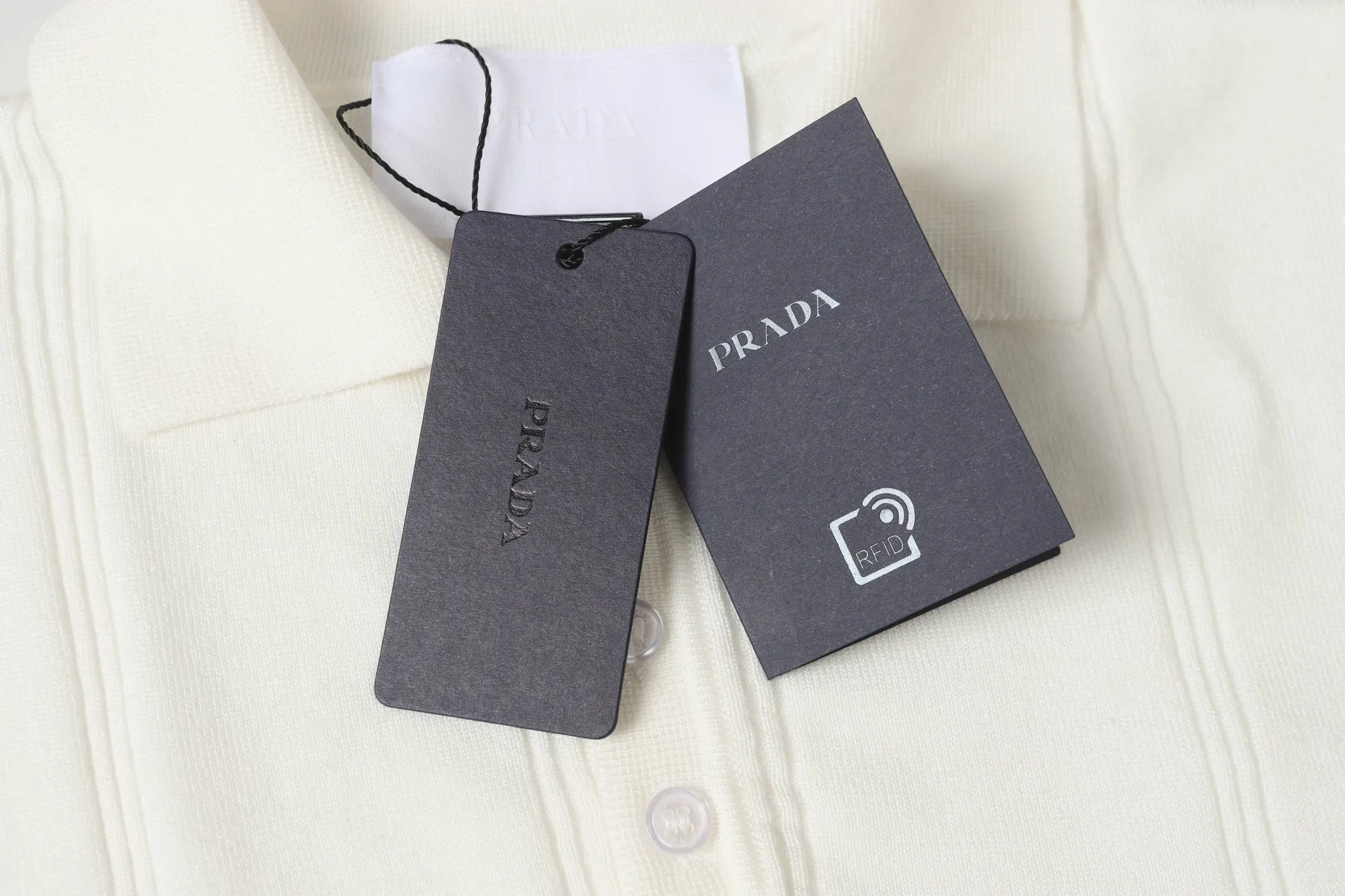 Cashmere-Blend Knit Polo Shirt D10013716 — view 4