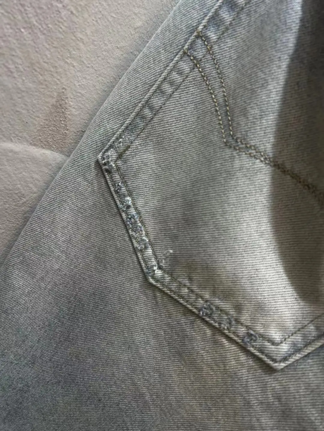 Baggy Washed Denim Shorts D21518631 — view 21