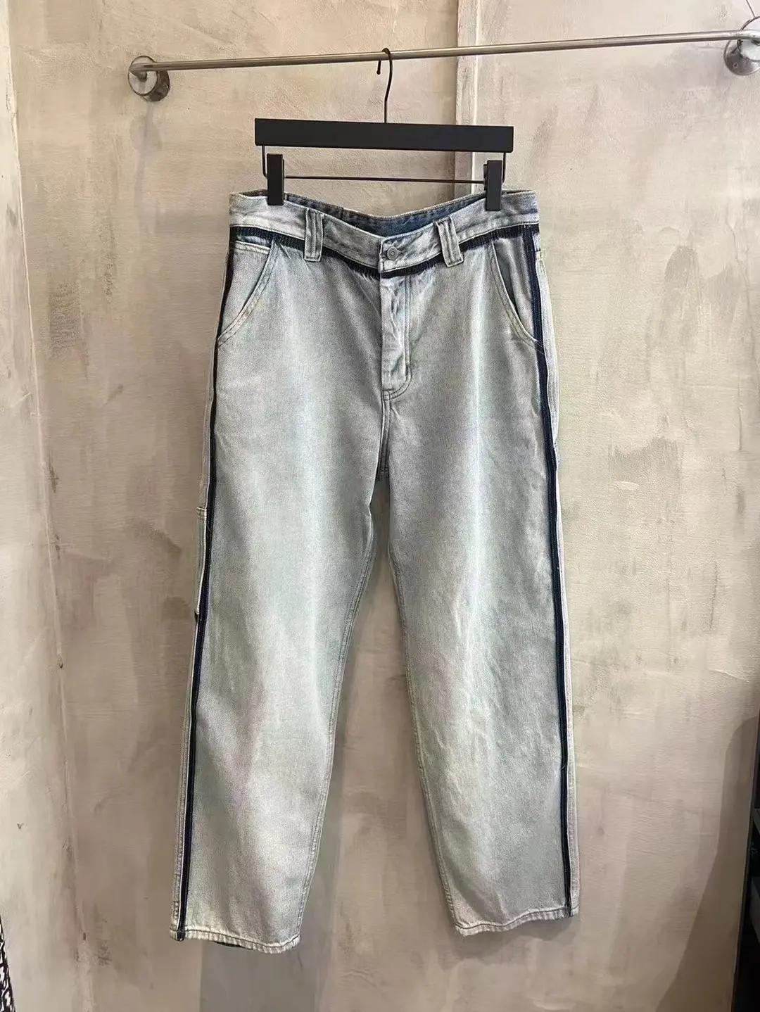 MM6 Maison Margiela Washed Wide-Leg Jeans D24518627 — view 8