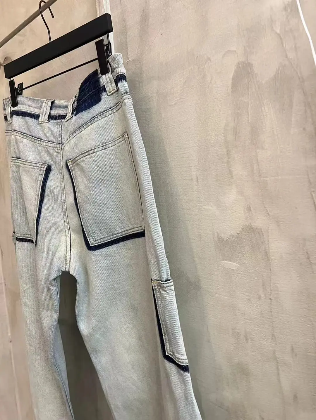 MM6 Maison Margiela Washed Wide-Leg Jeans D24518627 — view 14