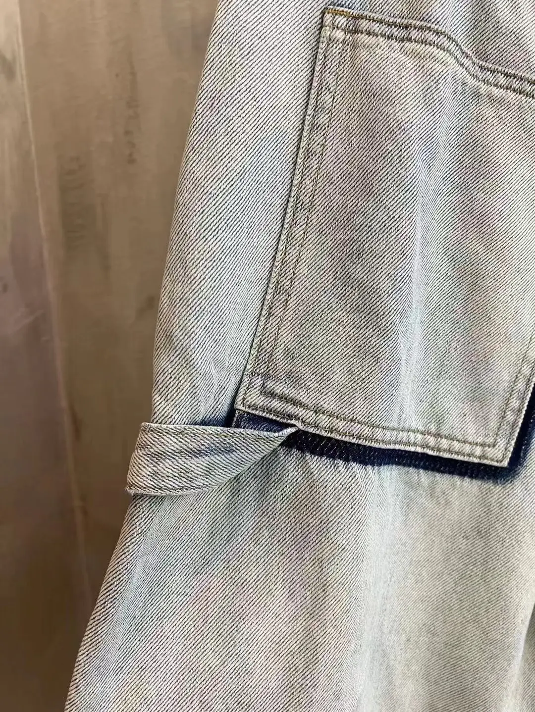 MM6 Maison Margiela Washed Wide-Leg Jeans D24518627 — view 15