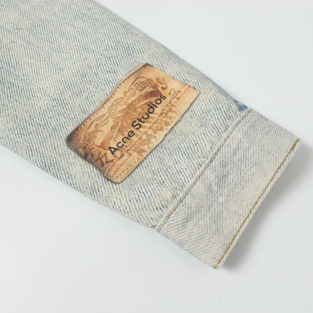 3D Trompe L'oeil Print Denim Jacket D26018625 — view 21