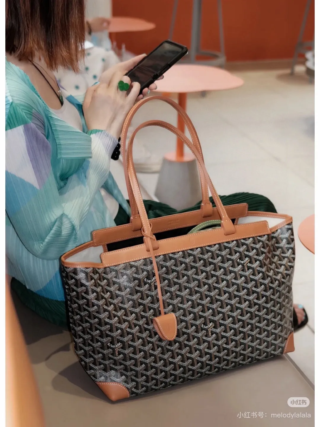 Monogram Coated Canvas Tote Bag D31017910 — view 7