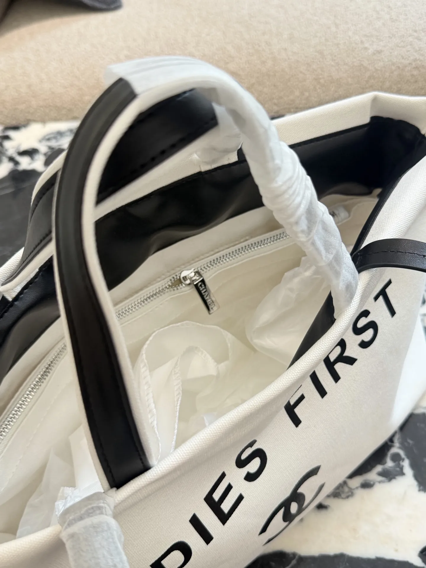 Ladies First Canvas Tote Bag D32018495 — view 7