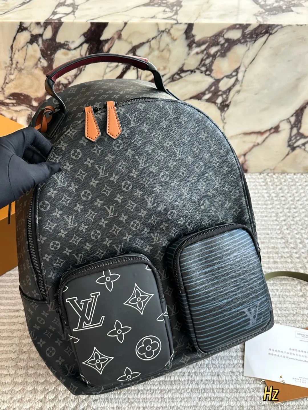 Monogram Eclipse Canvas Backpack D32517926 — view 8