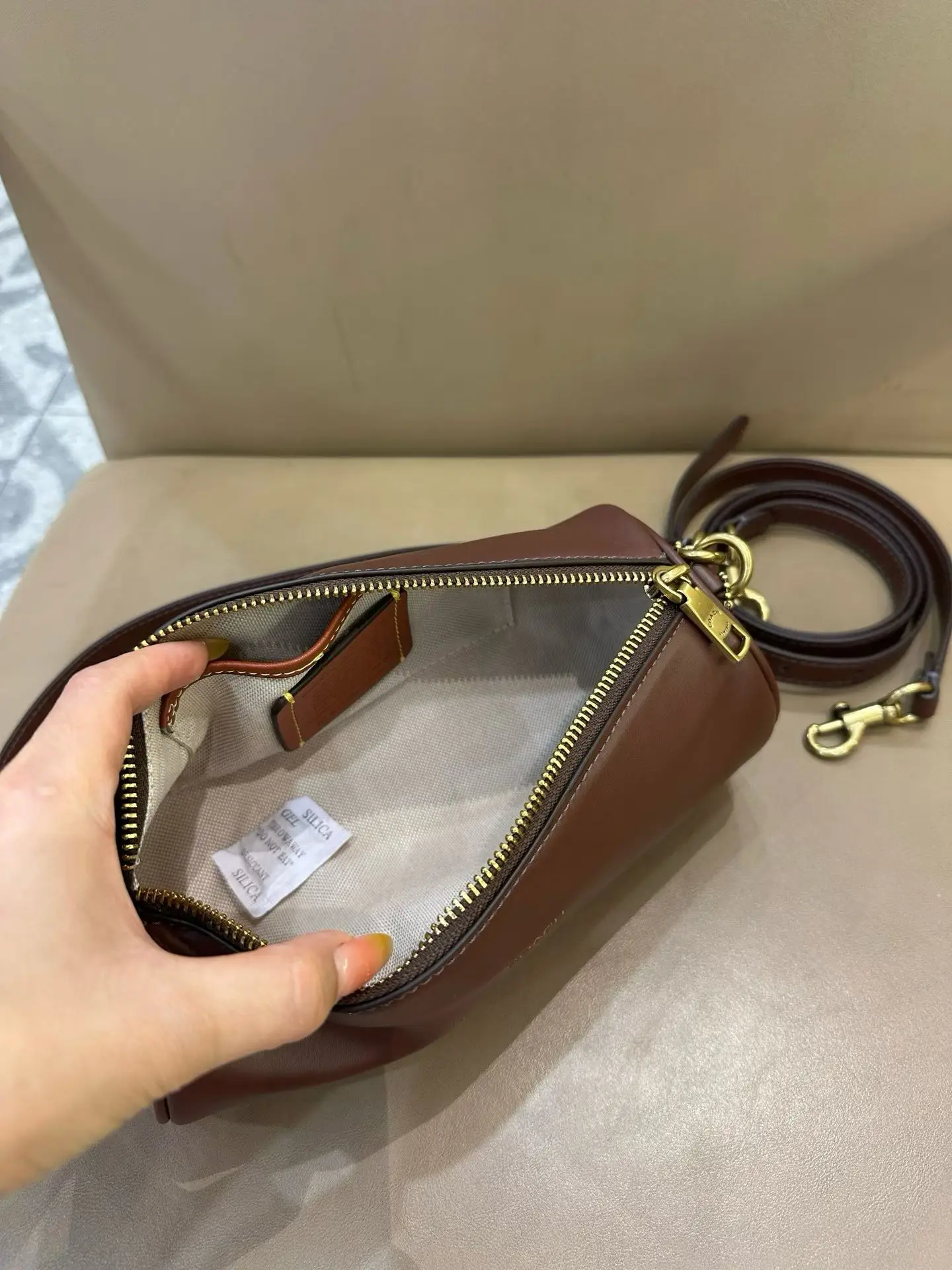 Coach Barrel Monogram Shoulder Bag D33017977 — view 35