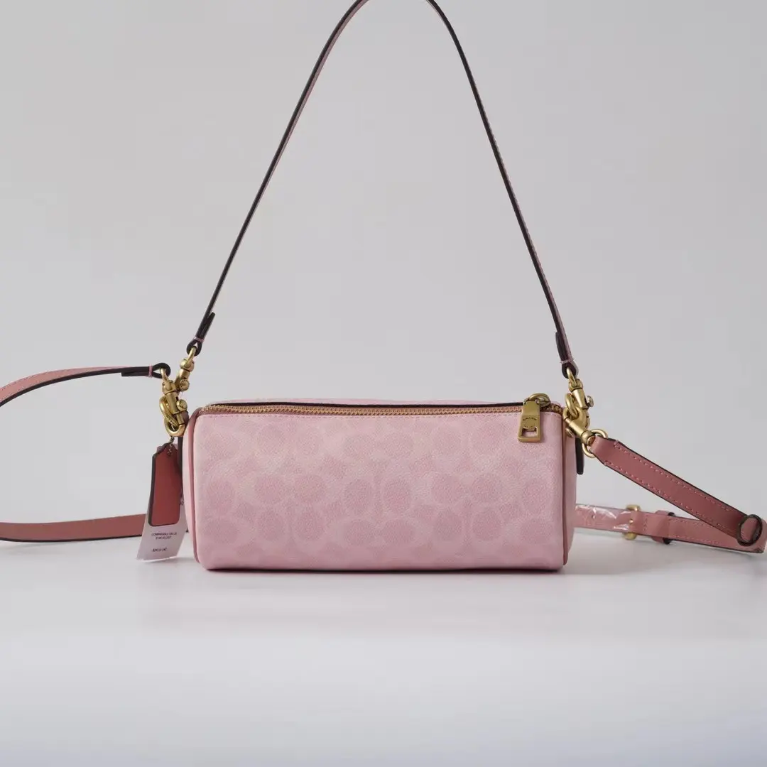 Coach Barrel Monogram Shoulder Bag D33017977