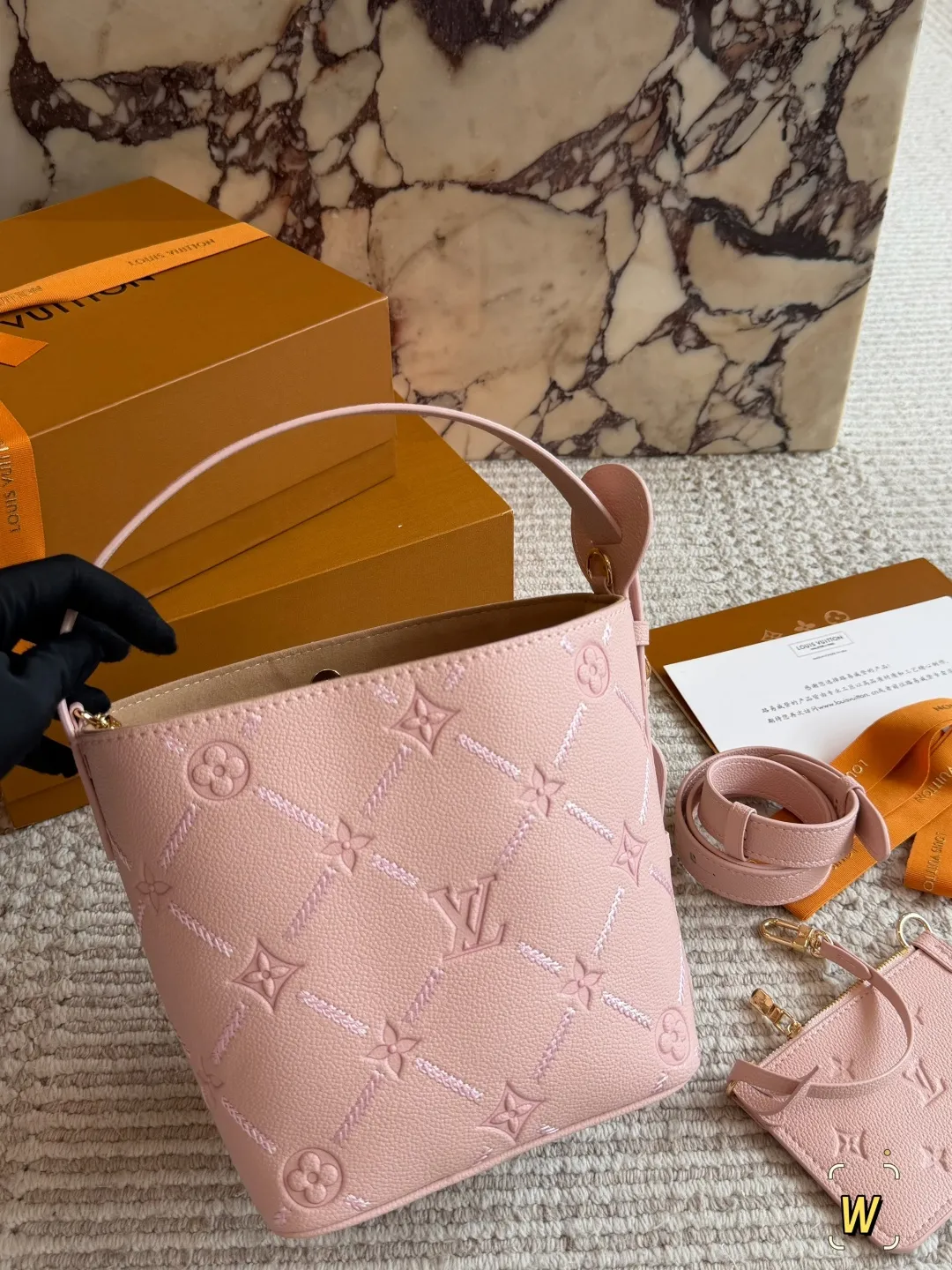 Embossed Monogram Bucket Bag D33018164