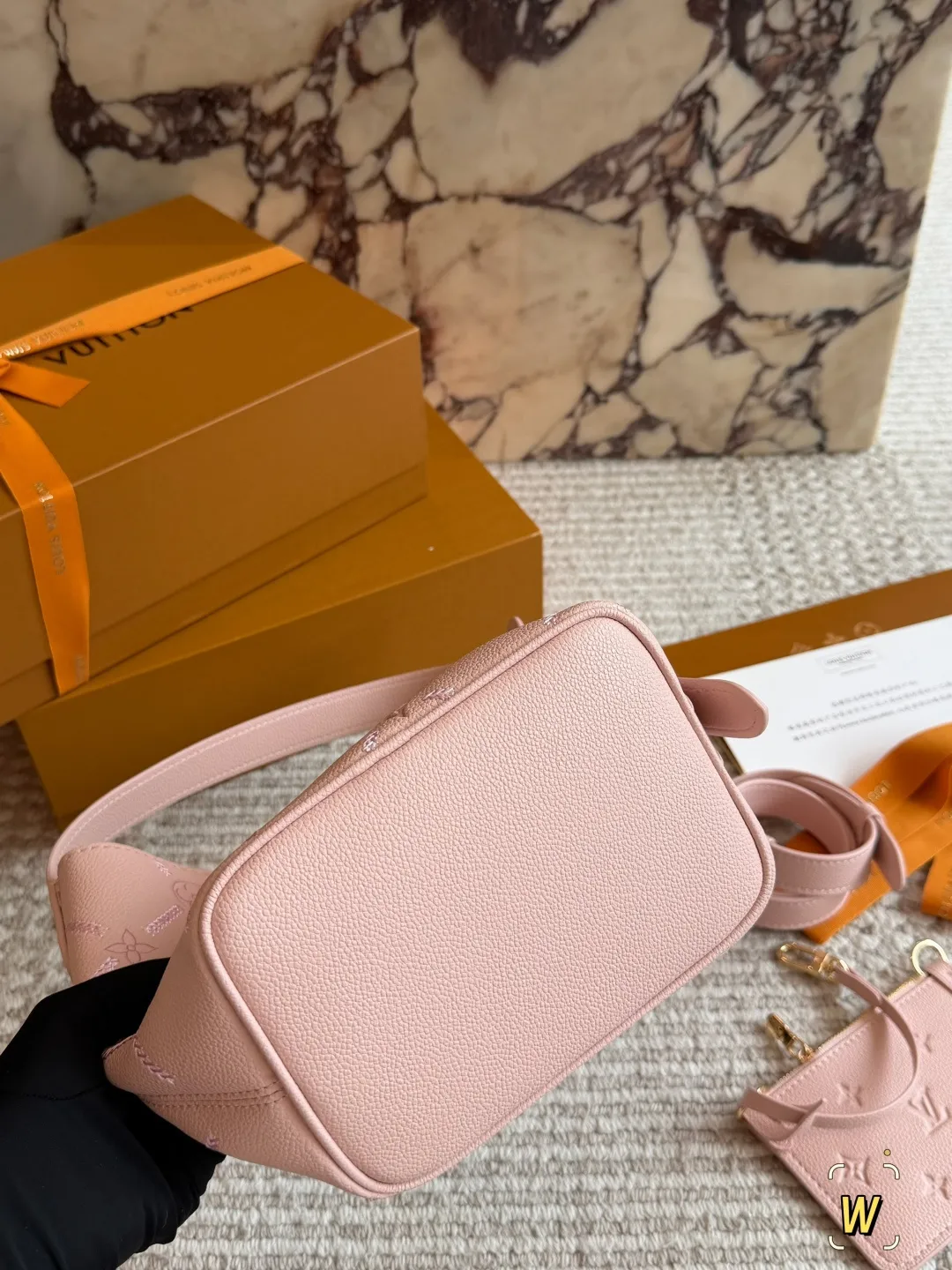 Embossed Monogram Bucket Bag D33018164 — view 4