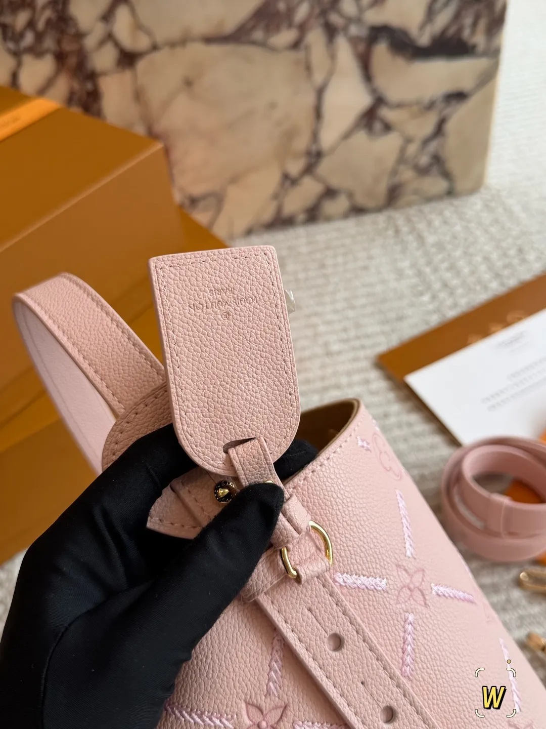 Embossed Monogram Bucket Bag D33018164 — view 6