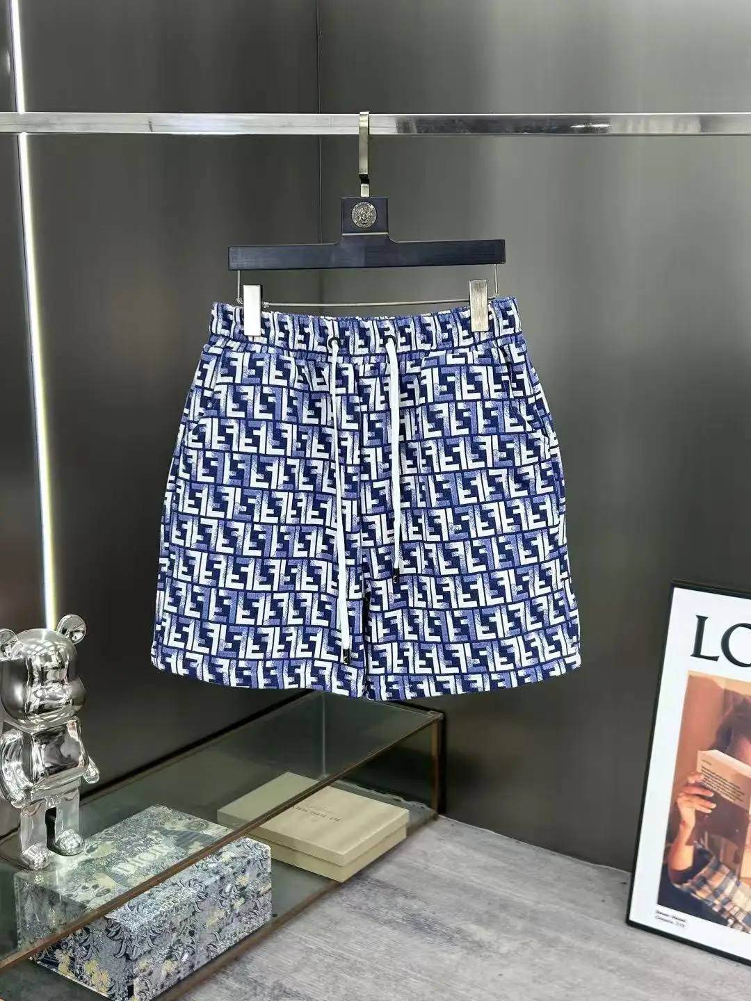 Monogram Jacquard Denim Shorts D15511045