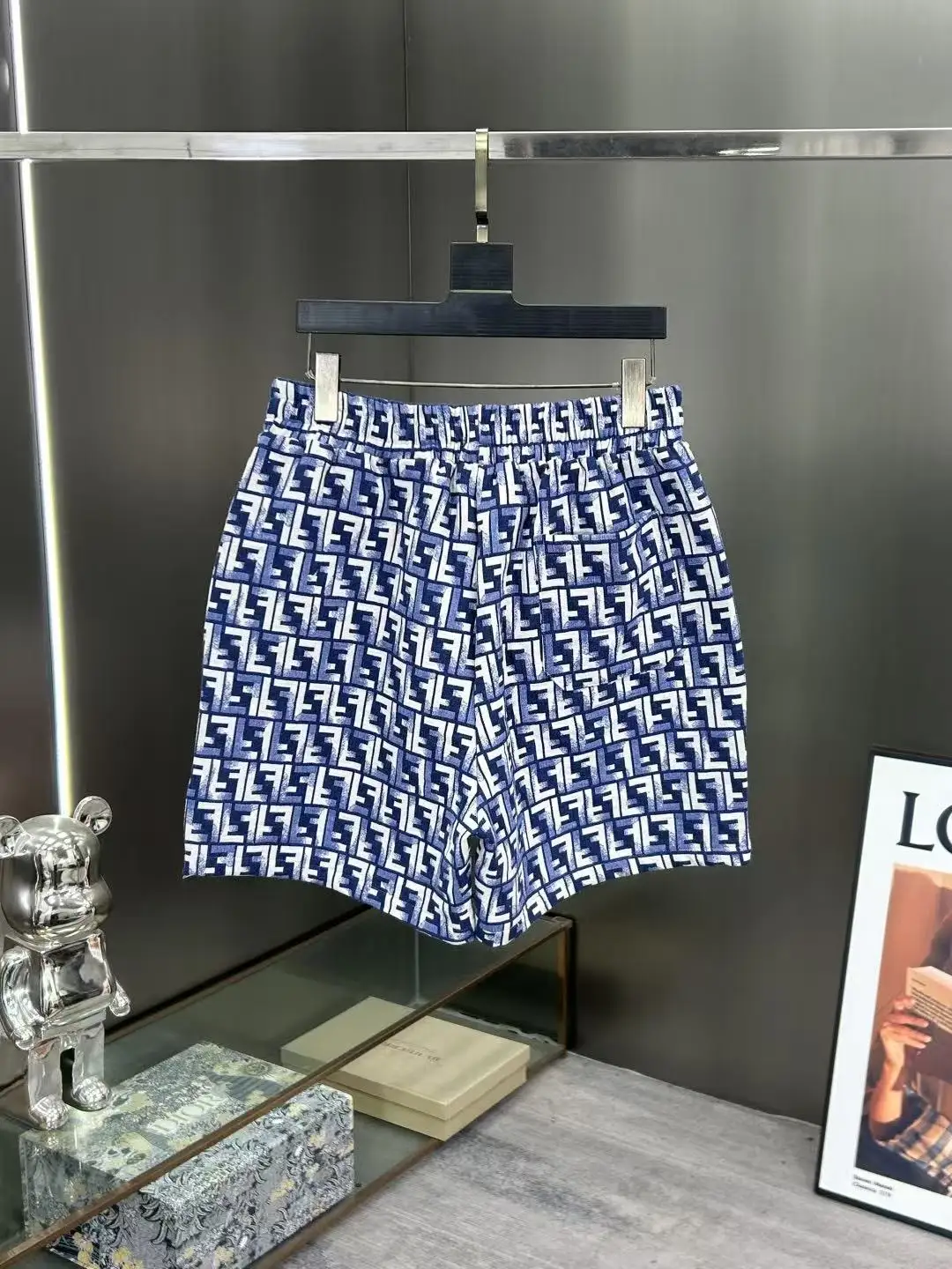 Monogram Jacquard Denim Shorts D15511045 — view 2
