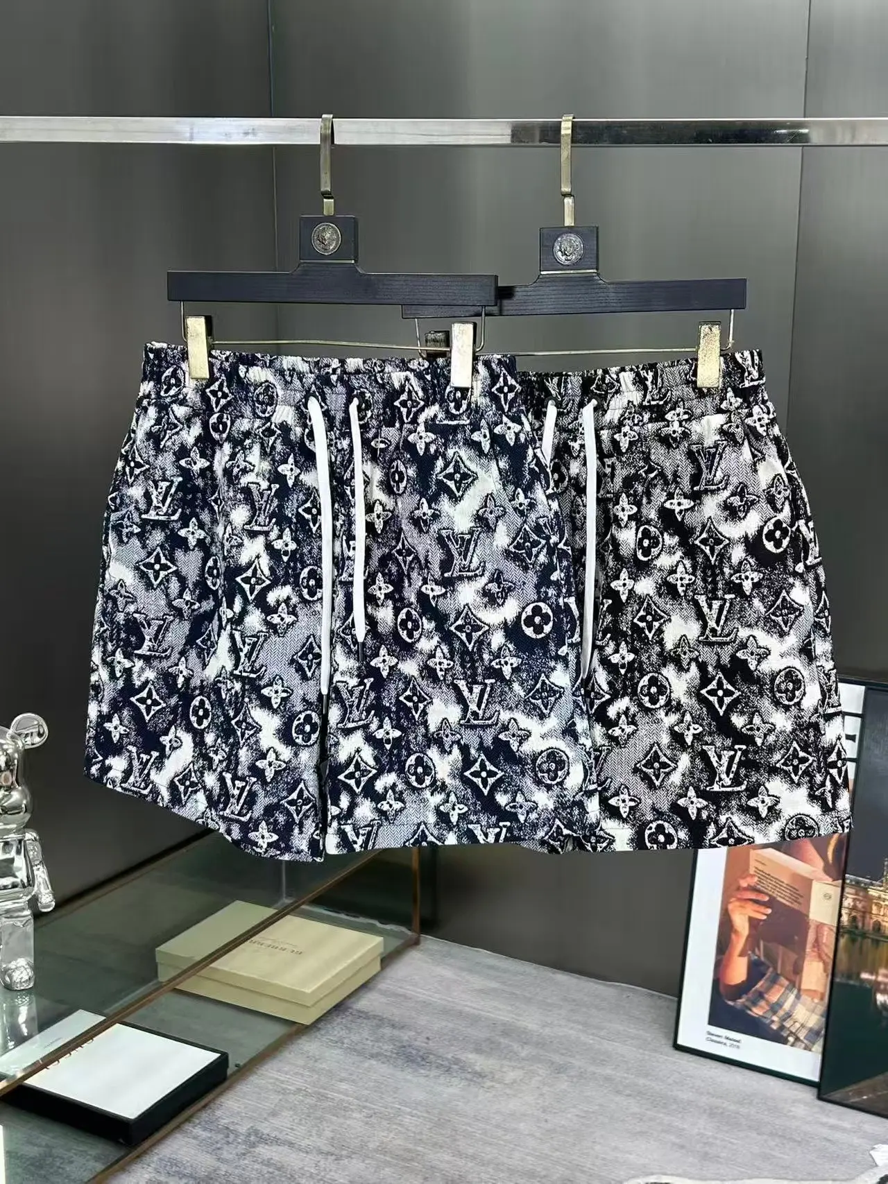 Monogram Jacquard Denim Shorts D15511044 — view 8