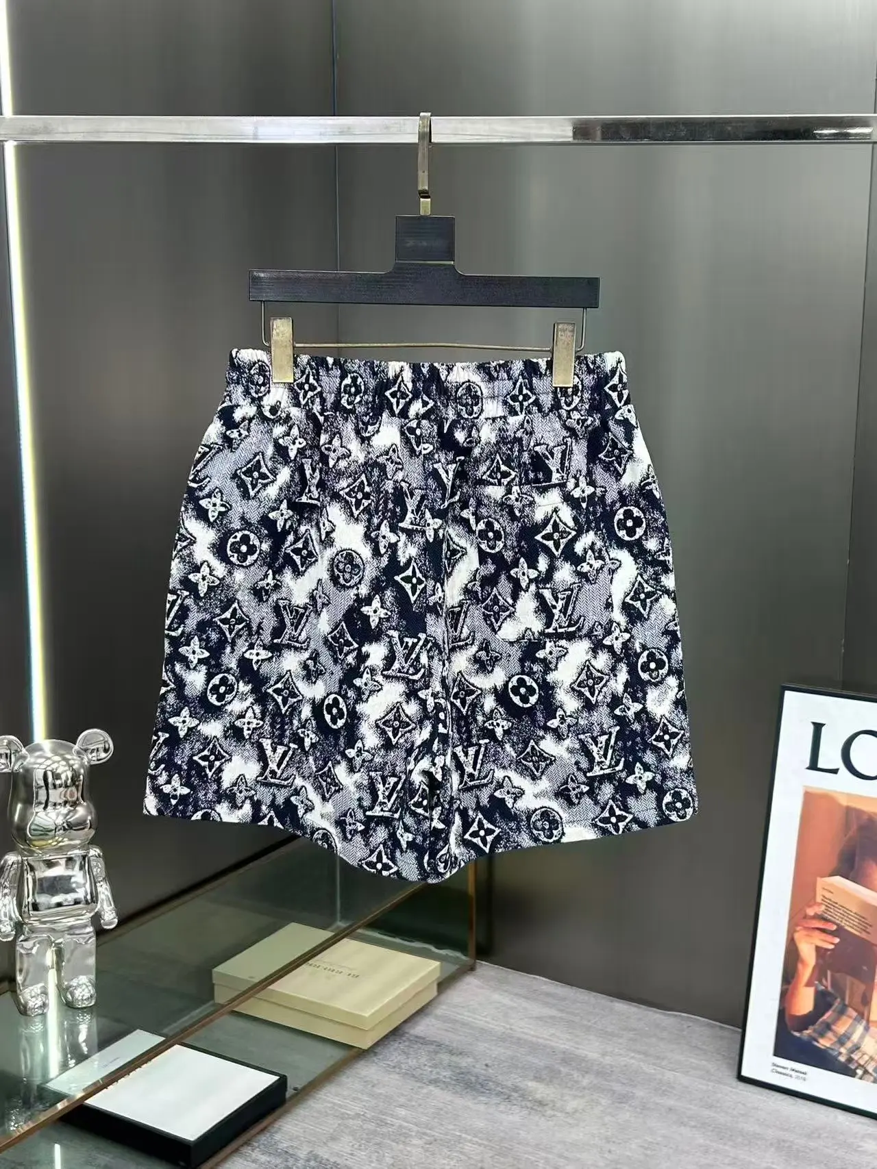 Monogram Jacquard Denim Shorts D15511043 — view 2