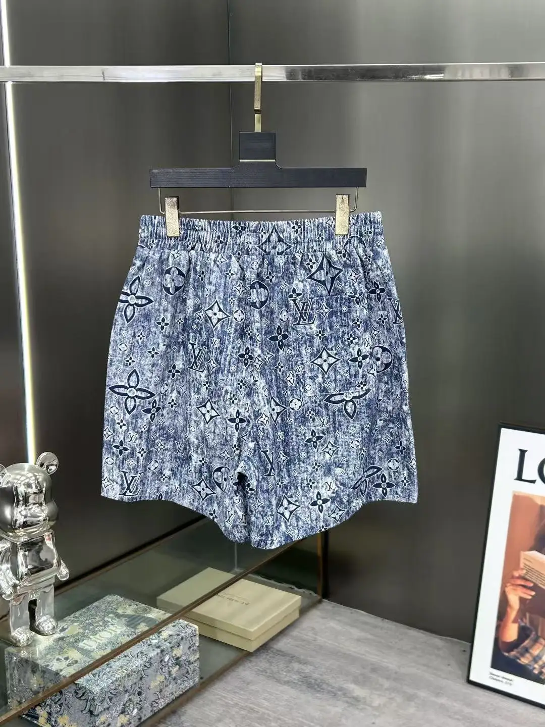 Monogram Jacquard Denim Shorts D15511041 — view 2