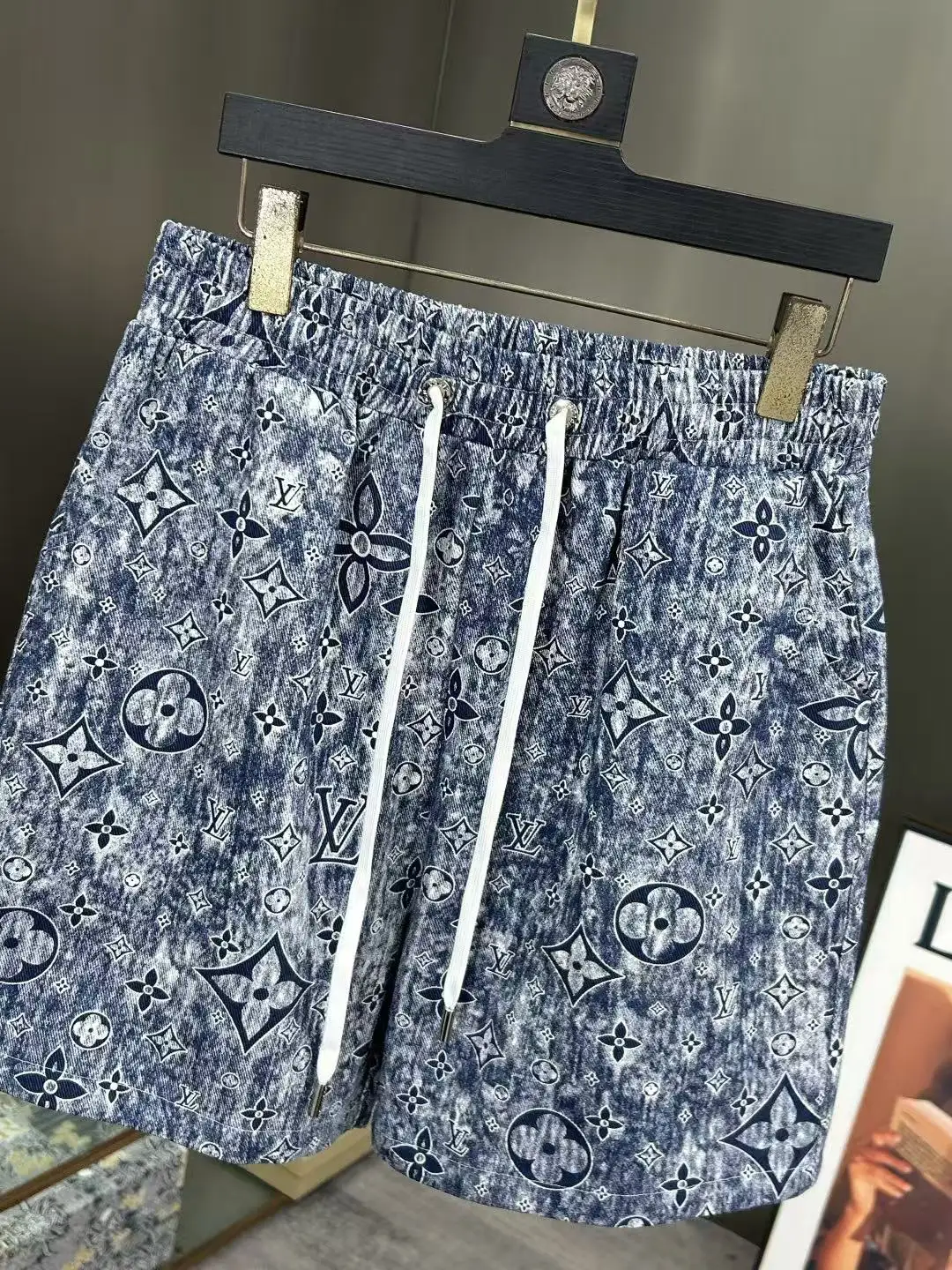 Monogram Jacquard Denim Shorts D15511041 — view 3