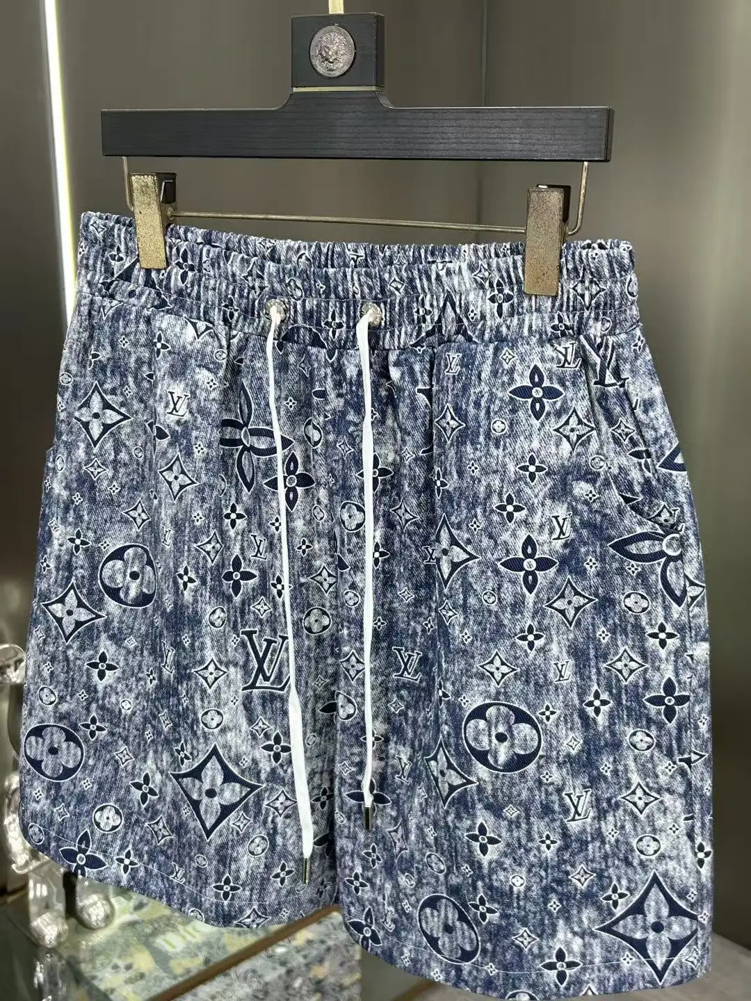Monogram Jacquard Denim Shorts D15511041 — view 4