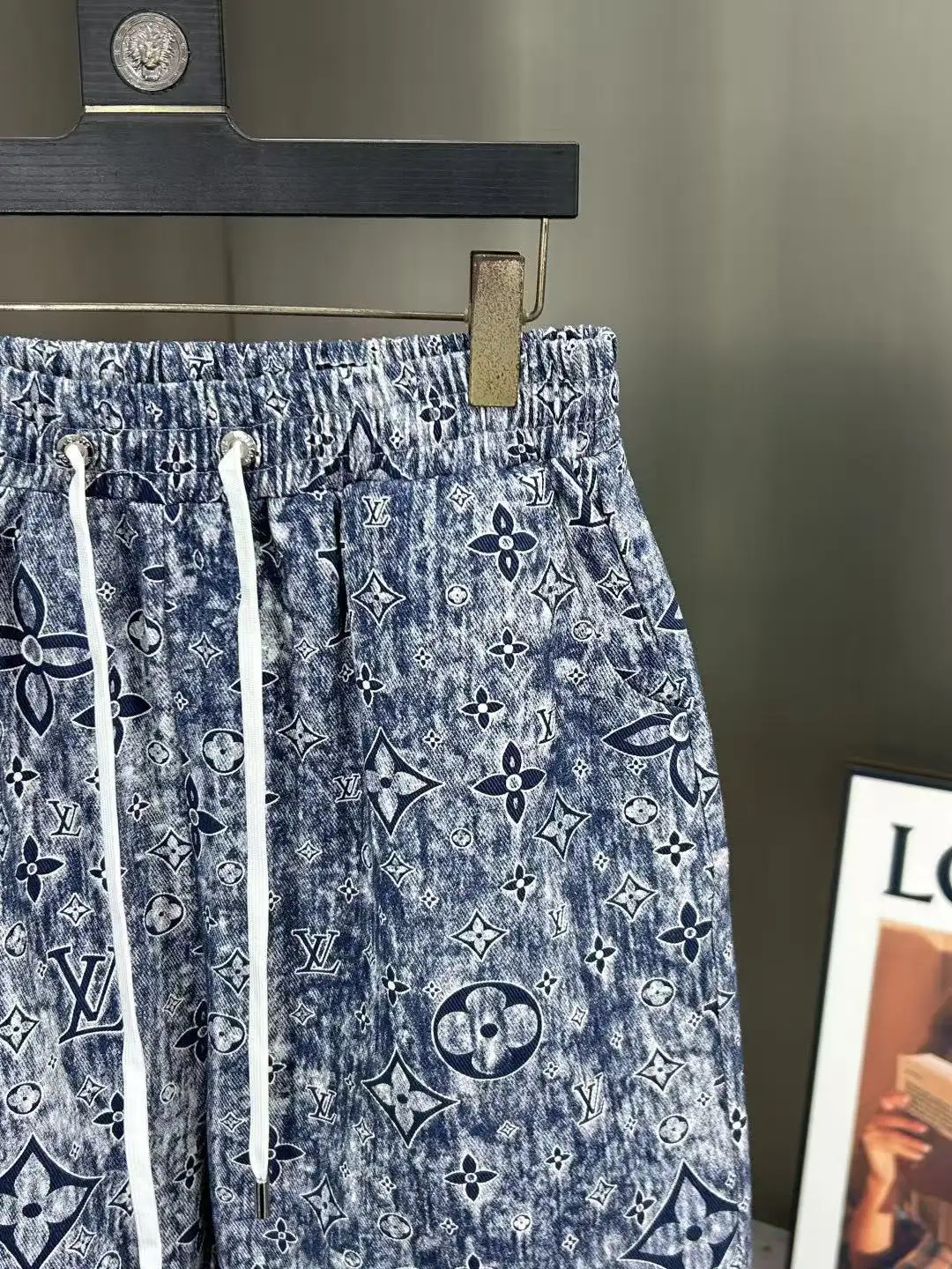 Monogram Jacquard Denim Shorts D15511041 — view 7