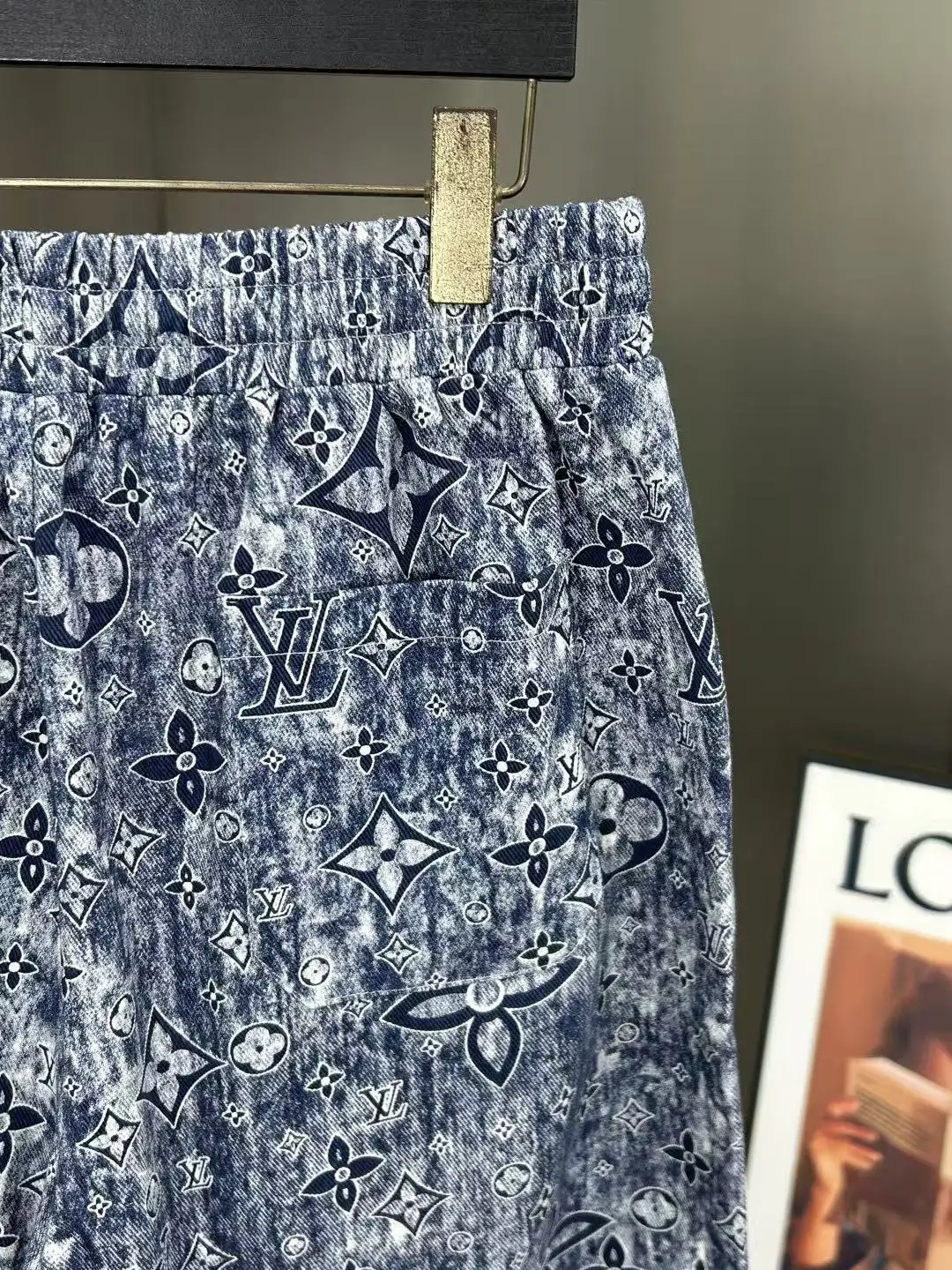 Monogram Jacquard Denim Shorts D15511041 — view 8