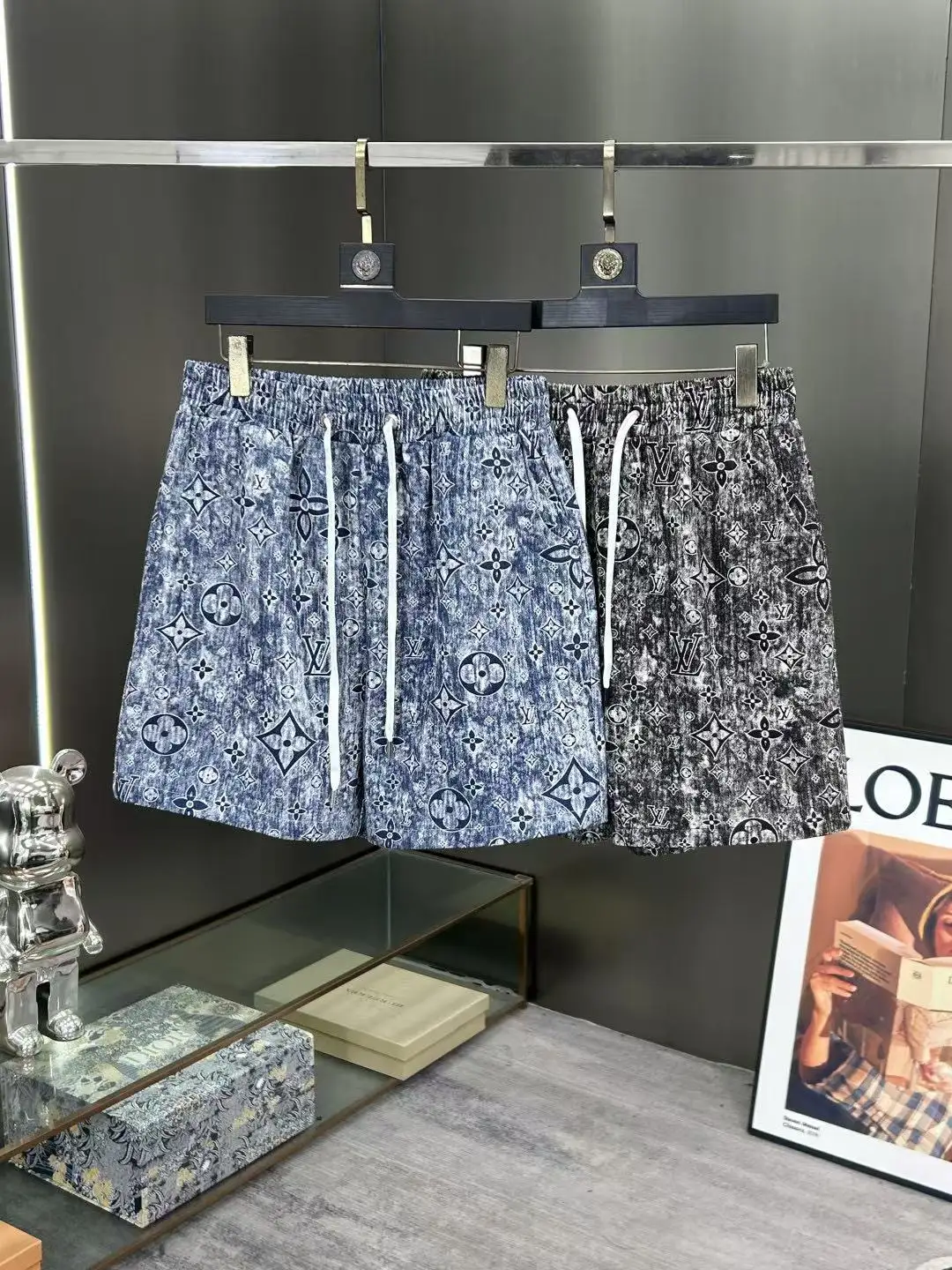 Monogram Jacquard Denim Shorts D15511042 — view 9