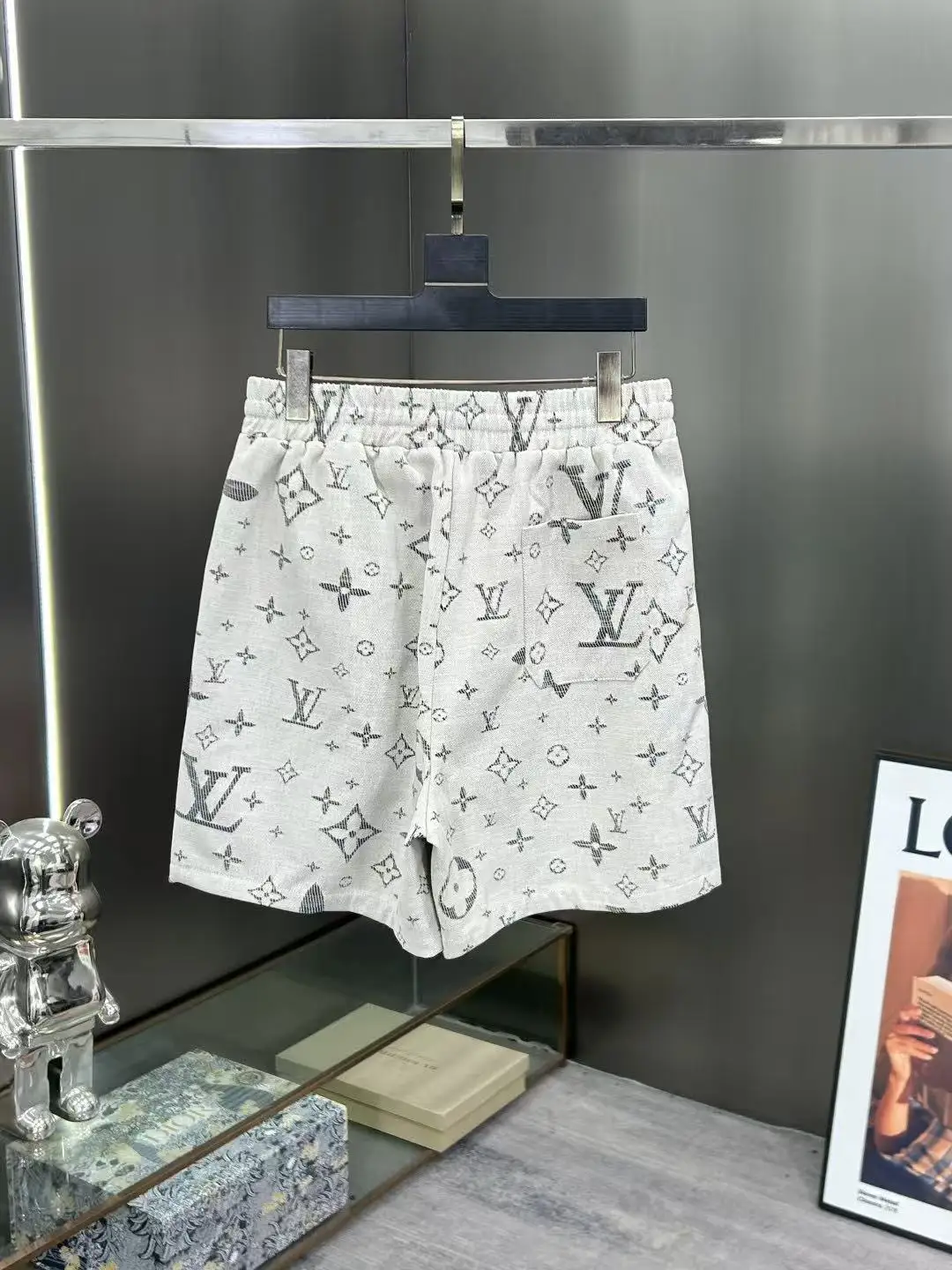 Monogram Jacquard Denim Shorts D15511040 — view 2