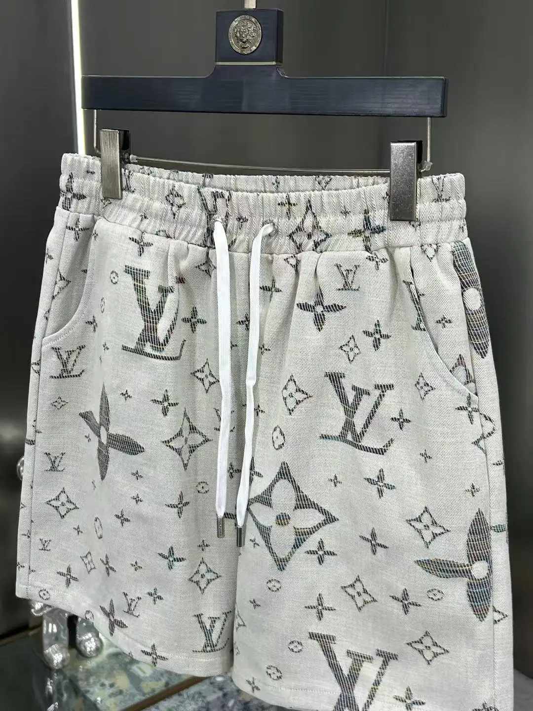 Monogram Jacquard Denim Shorts D15511040 — view 3