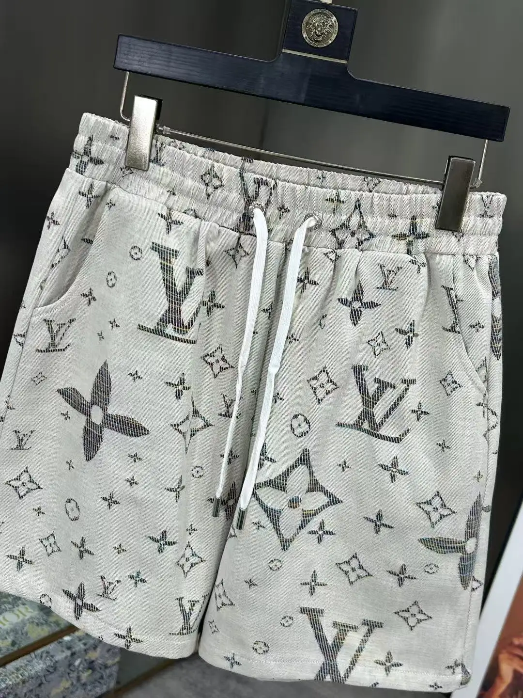 Monogram Jacquard Denim Shorts D15511040 — view 4