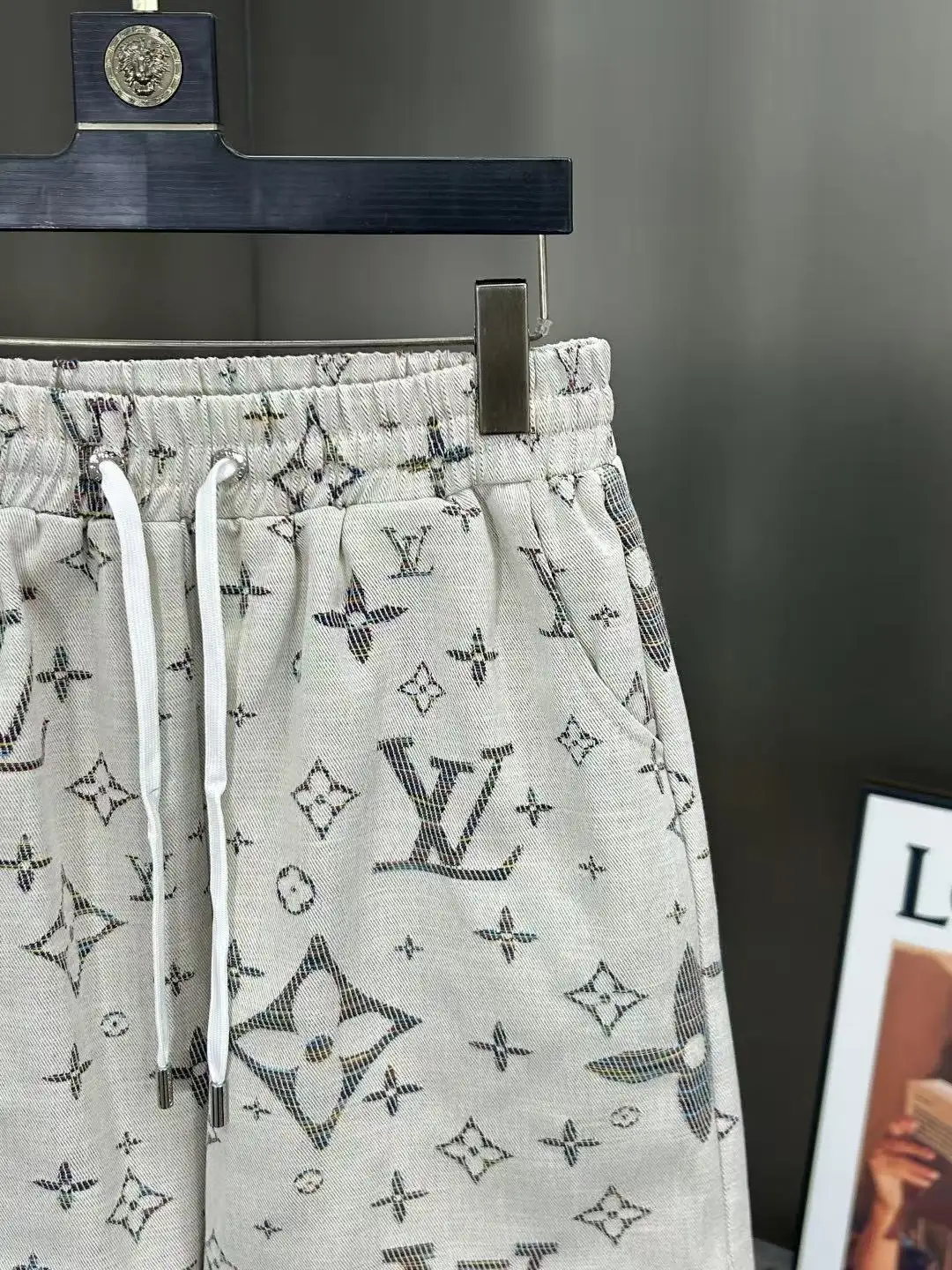 Monogram Jacquard Denim Shorts D15511040 — view 5