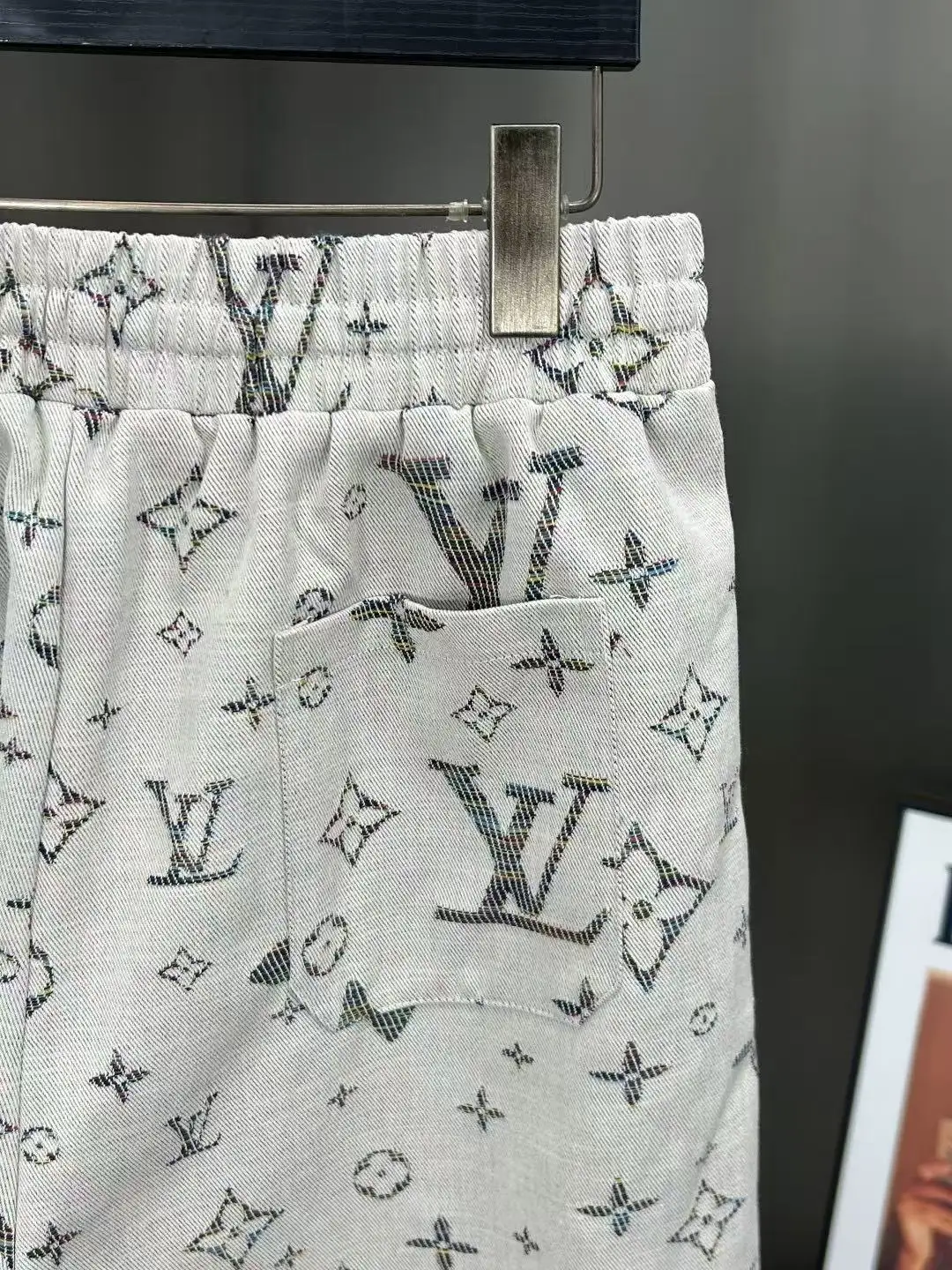 Monogram Jacquard Denim Shorts D15511040 — view 6