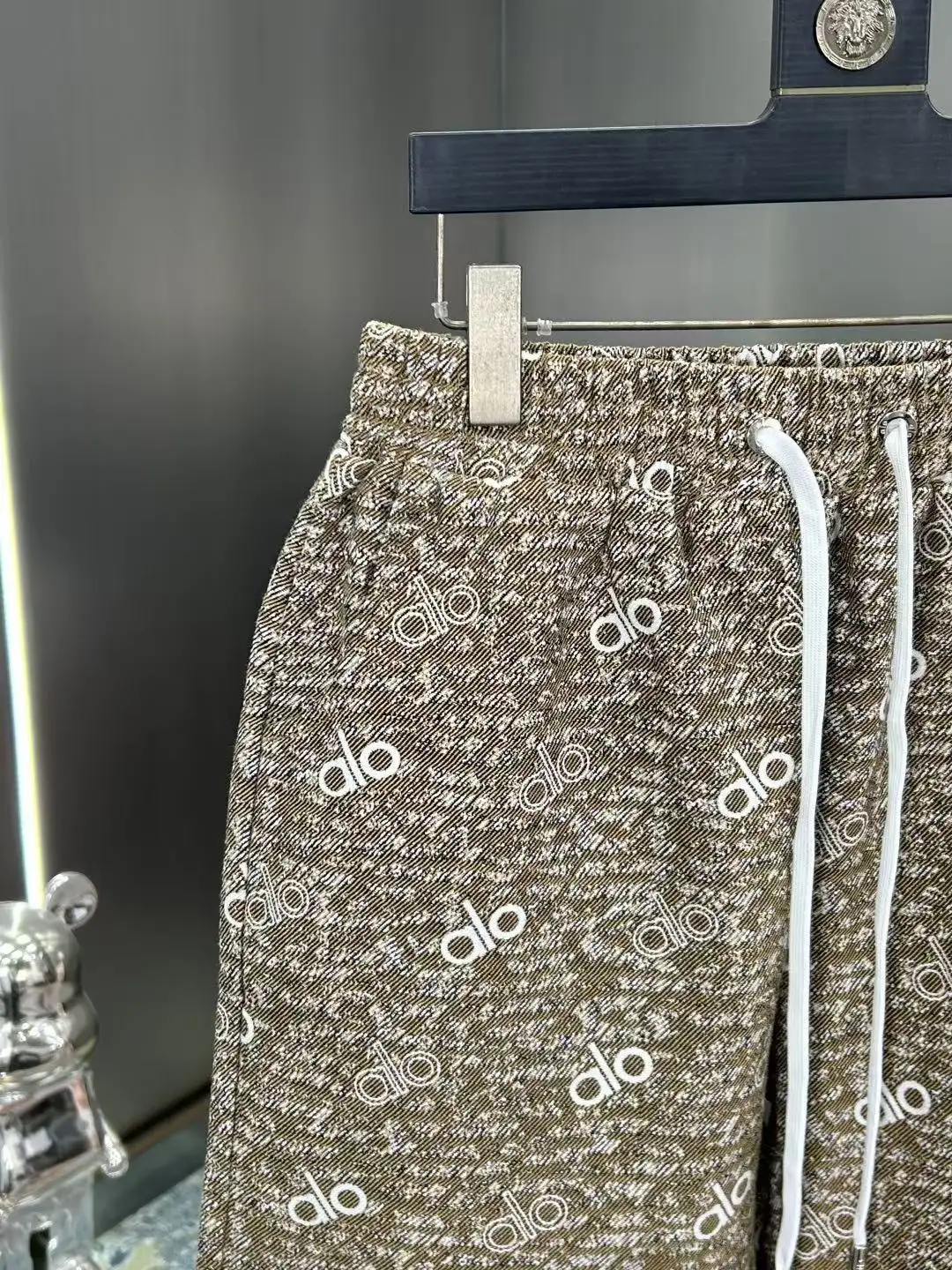 Logo Jacquard Denim Shorts D15511039 — view 6