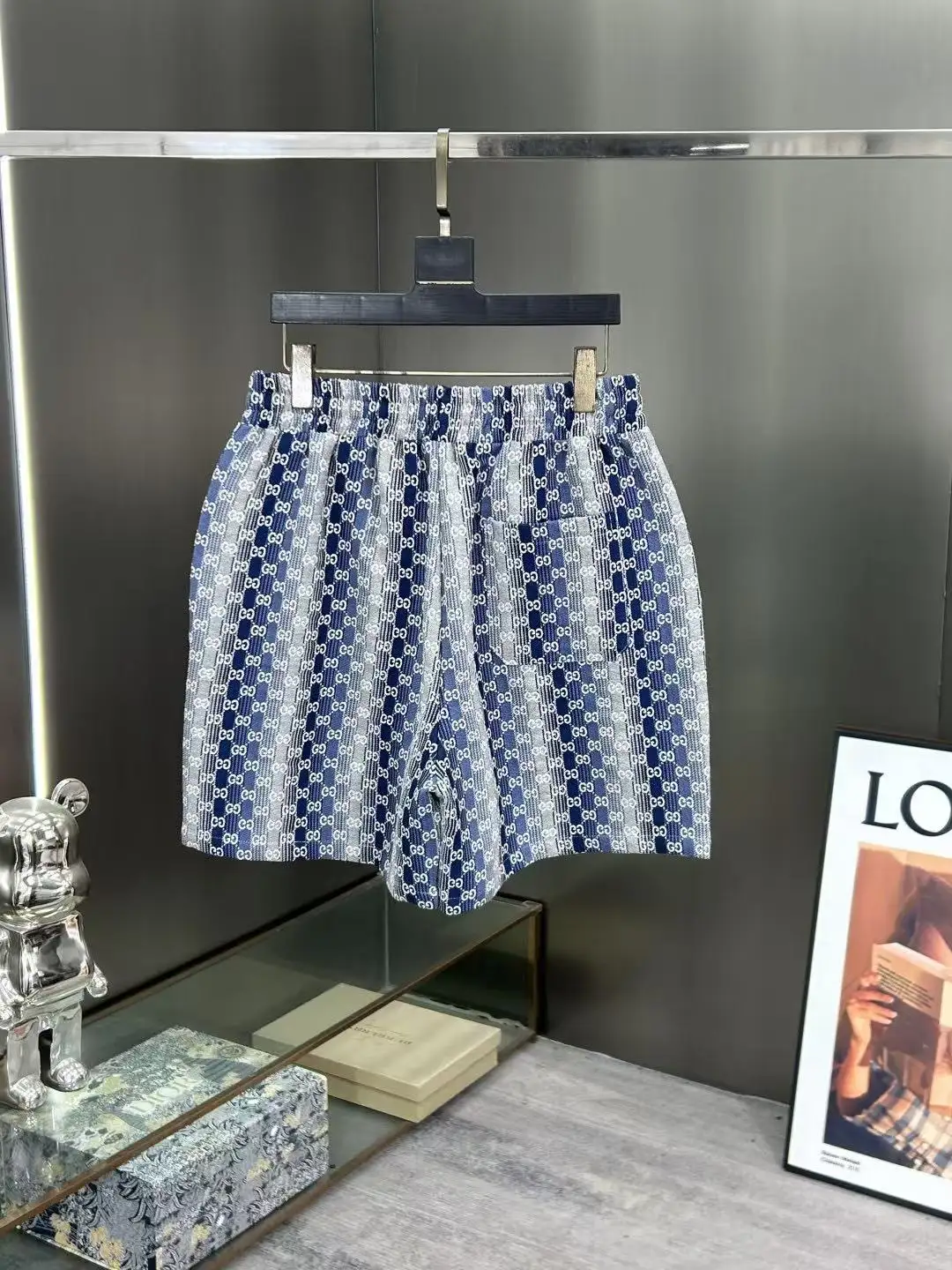 Monogram Jacquard Denim Shorts D15511038 — view 2