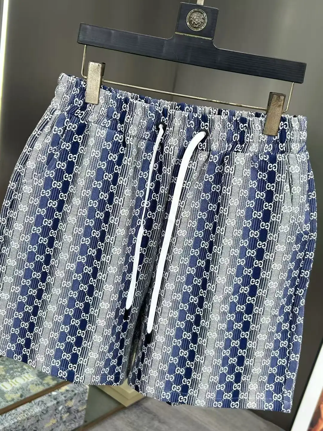 Monogram Jacquard Denim Shorts D15511038 — view 3