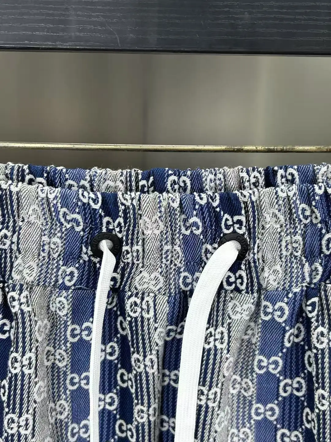Monogram Jacquard Denim Shorts D15511038 — view 8