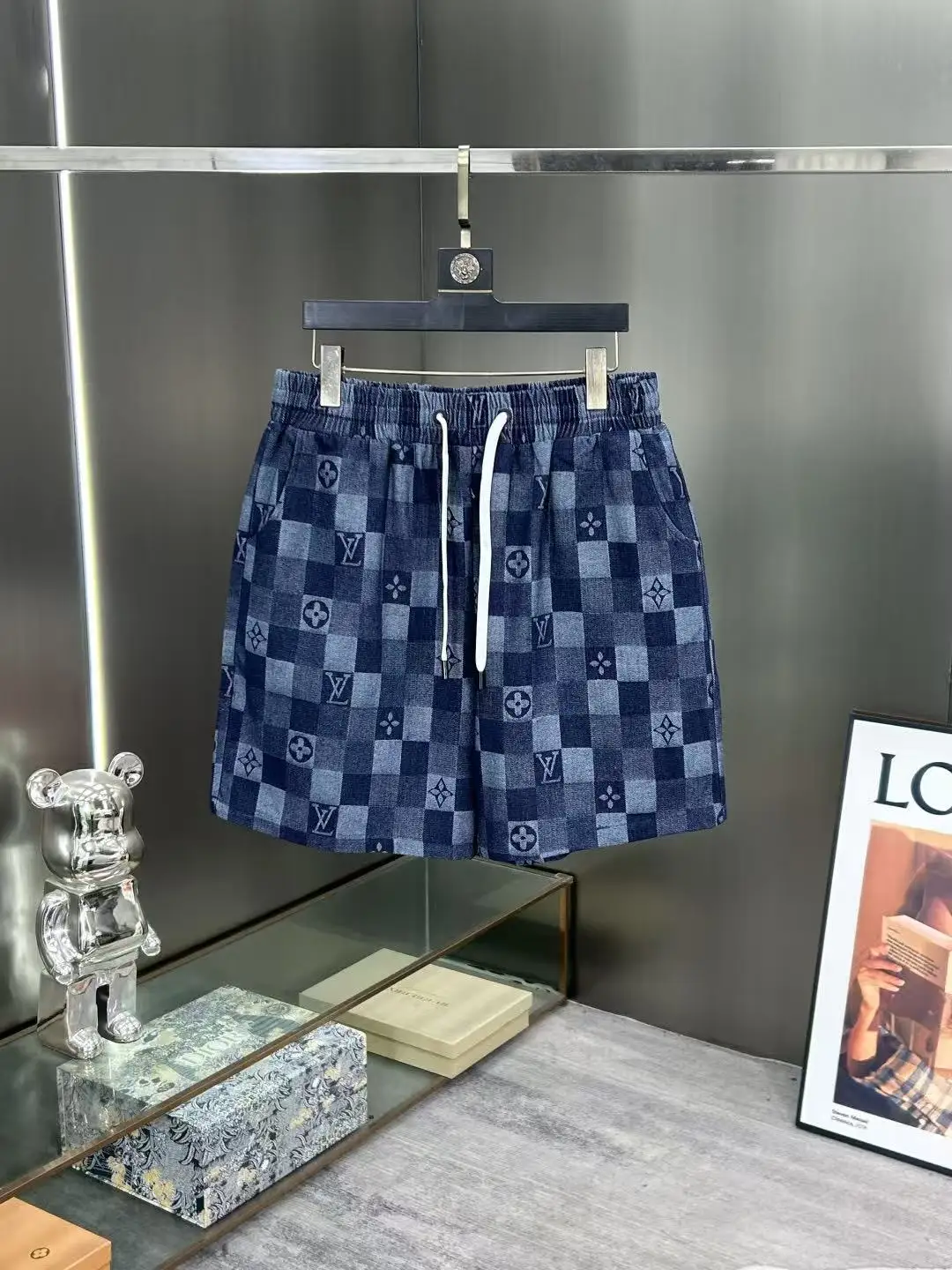 Monogram Jacquard Denim Shorts D15511050